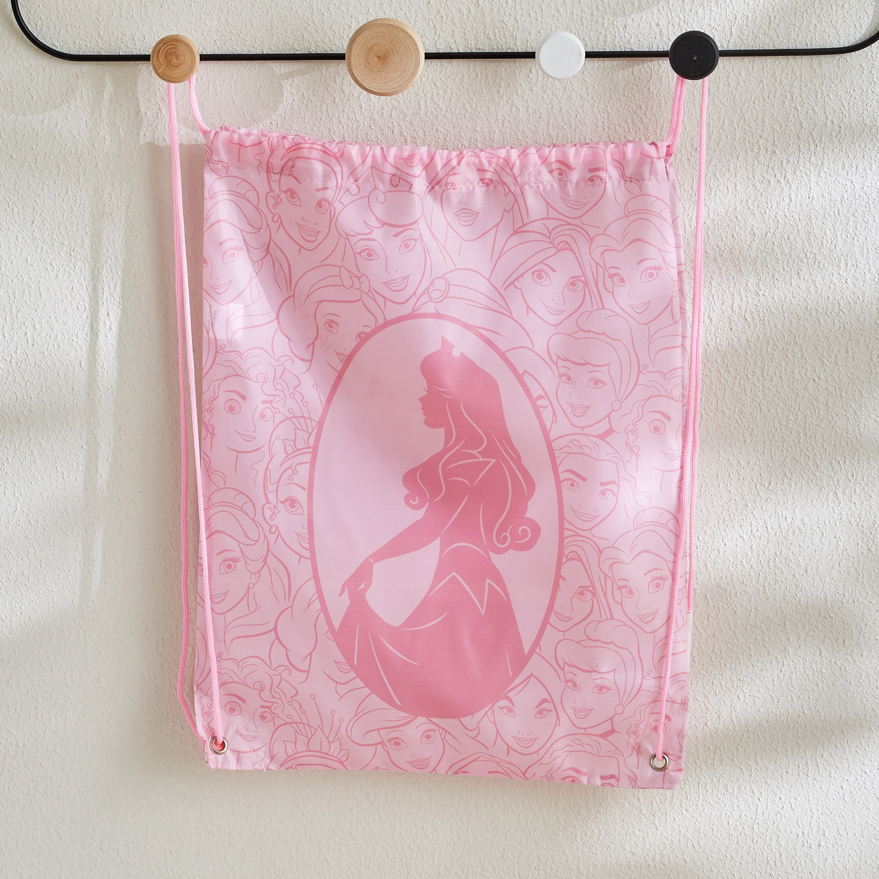 شنطة بولي بروبيلين برباط وتصميم برنسيس - 33x44 سم-hbxkidsandyouth-playroom-stationery-image-1