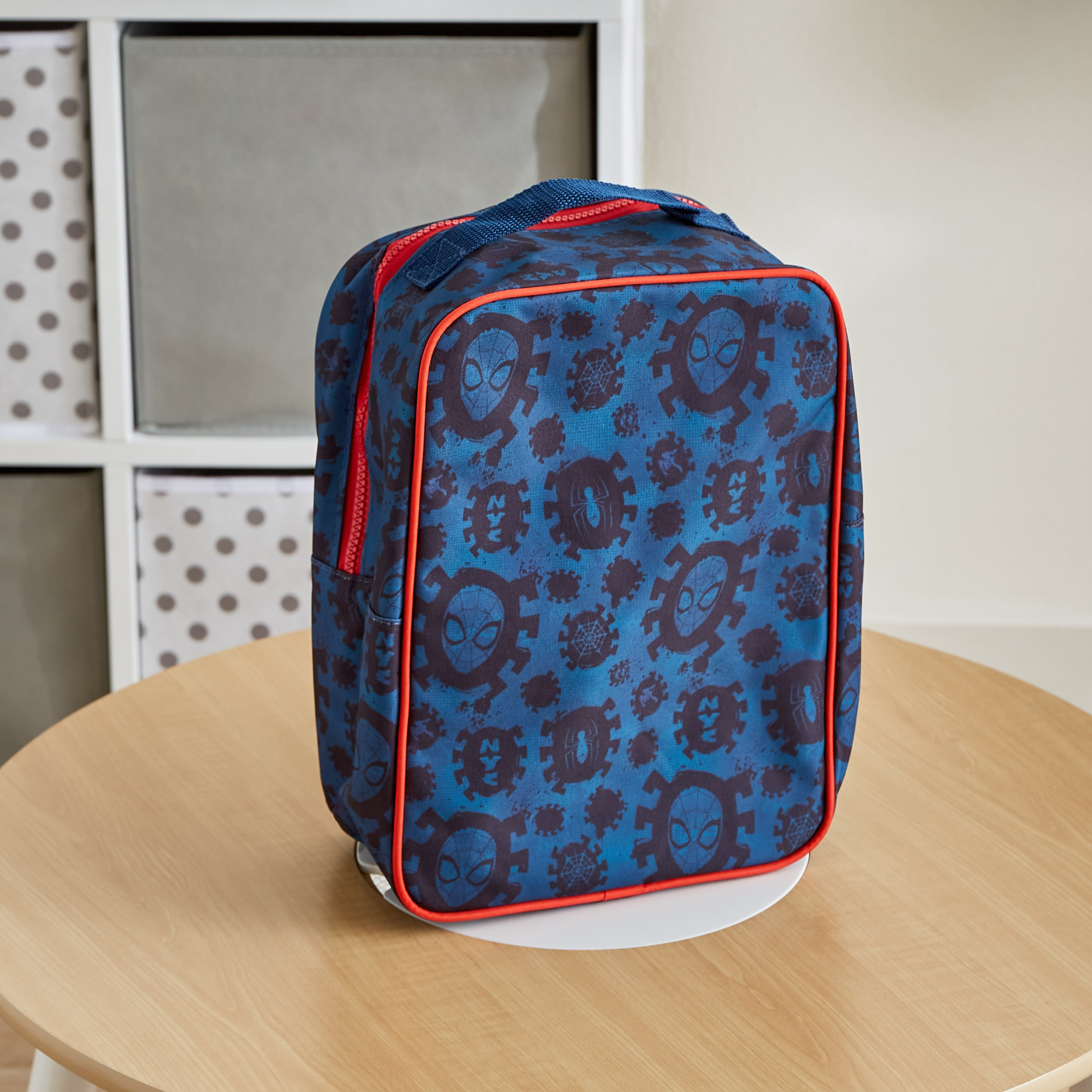شنطة بتصميم سبايدرمان - 21.5x29x13 سم-hbxkidsandyouth-playroom-stationery-image-2
