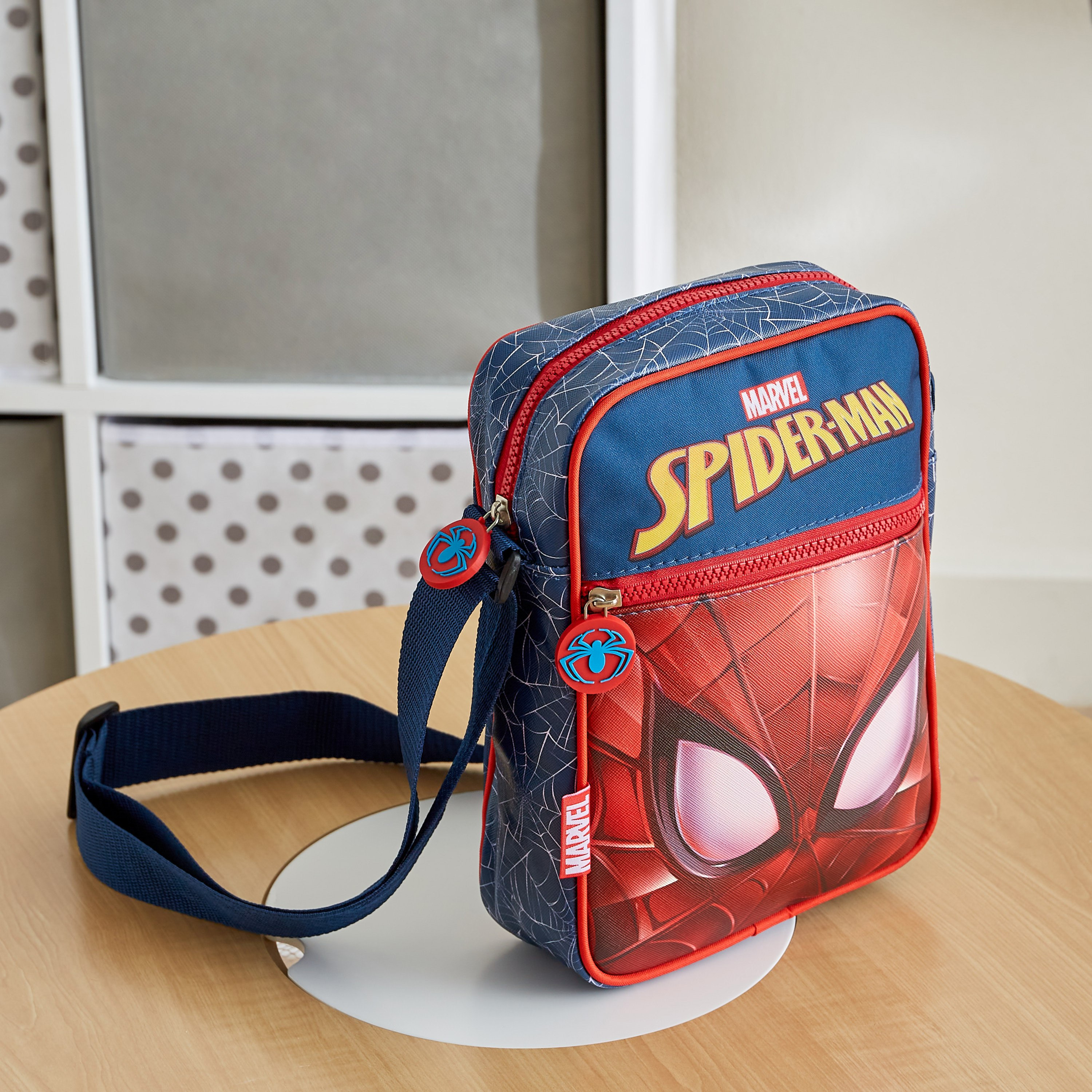 شنطة كروس بودي بتصميم سبايدرمان-hbxkidsandyouth-playroom-stationery-image-1