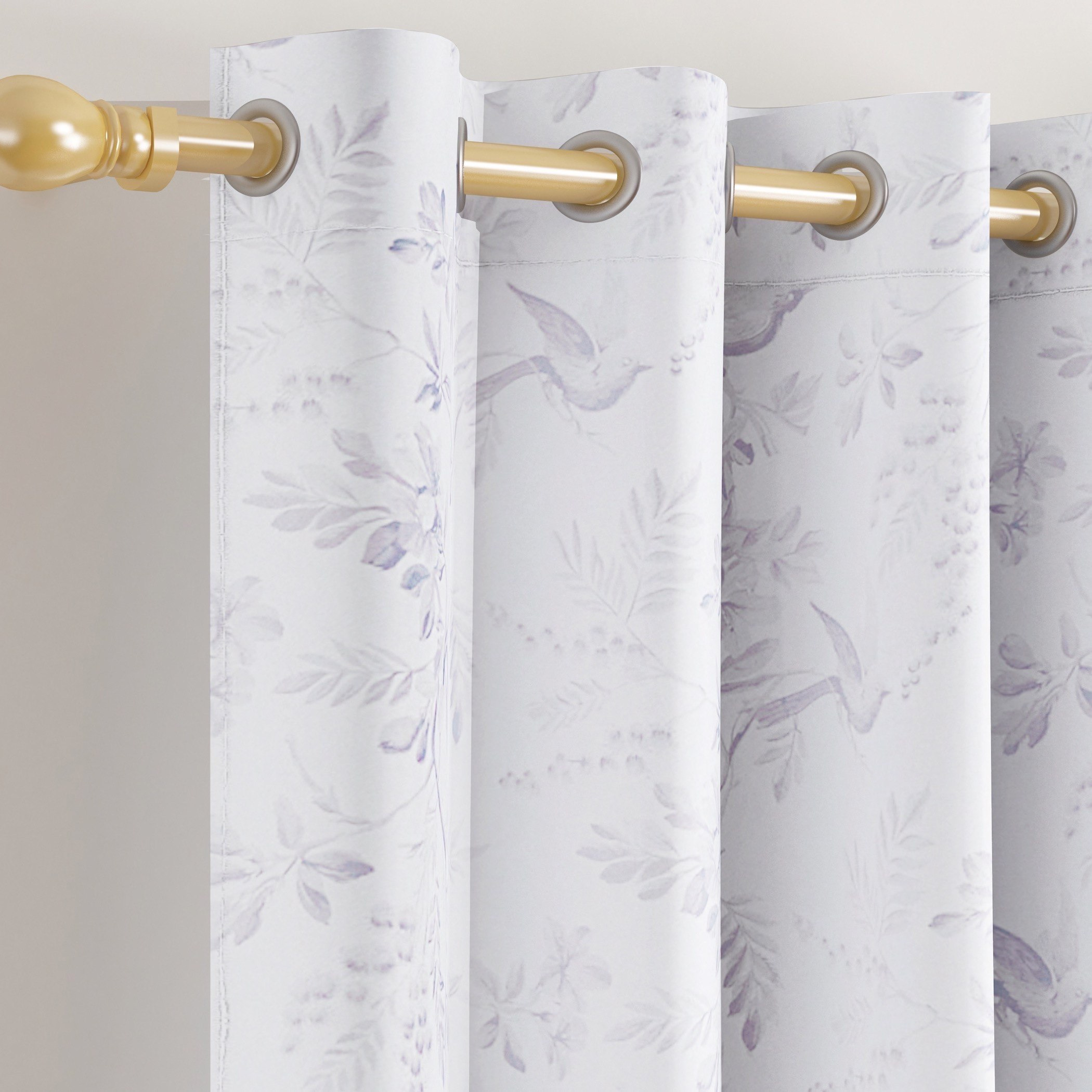 طقم ستائر ديم أوت بطبعات من قطعتين آرا من جلوم - 140x240 سم-hbxhomeware-hbxdecorandfurnishings-image-2