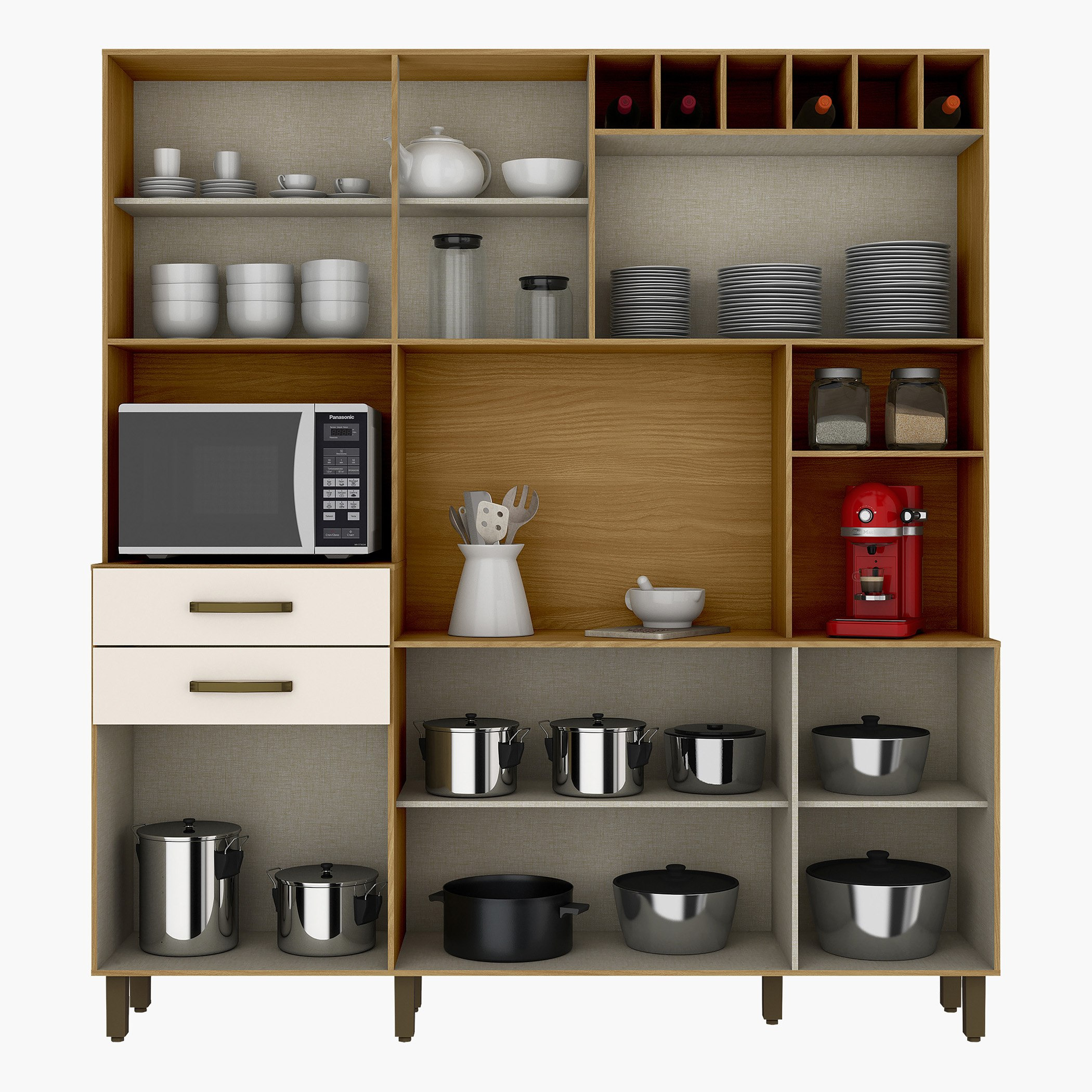 وحدة تخزين وميكروويف متعددة الاستخدامات من أوتس-hbxfurniture-diningroom-buffetsandsideboards-image-3