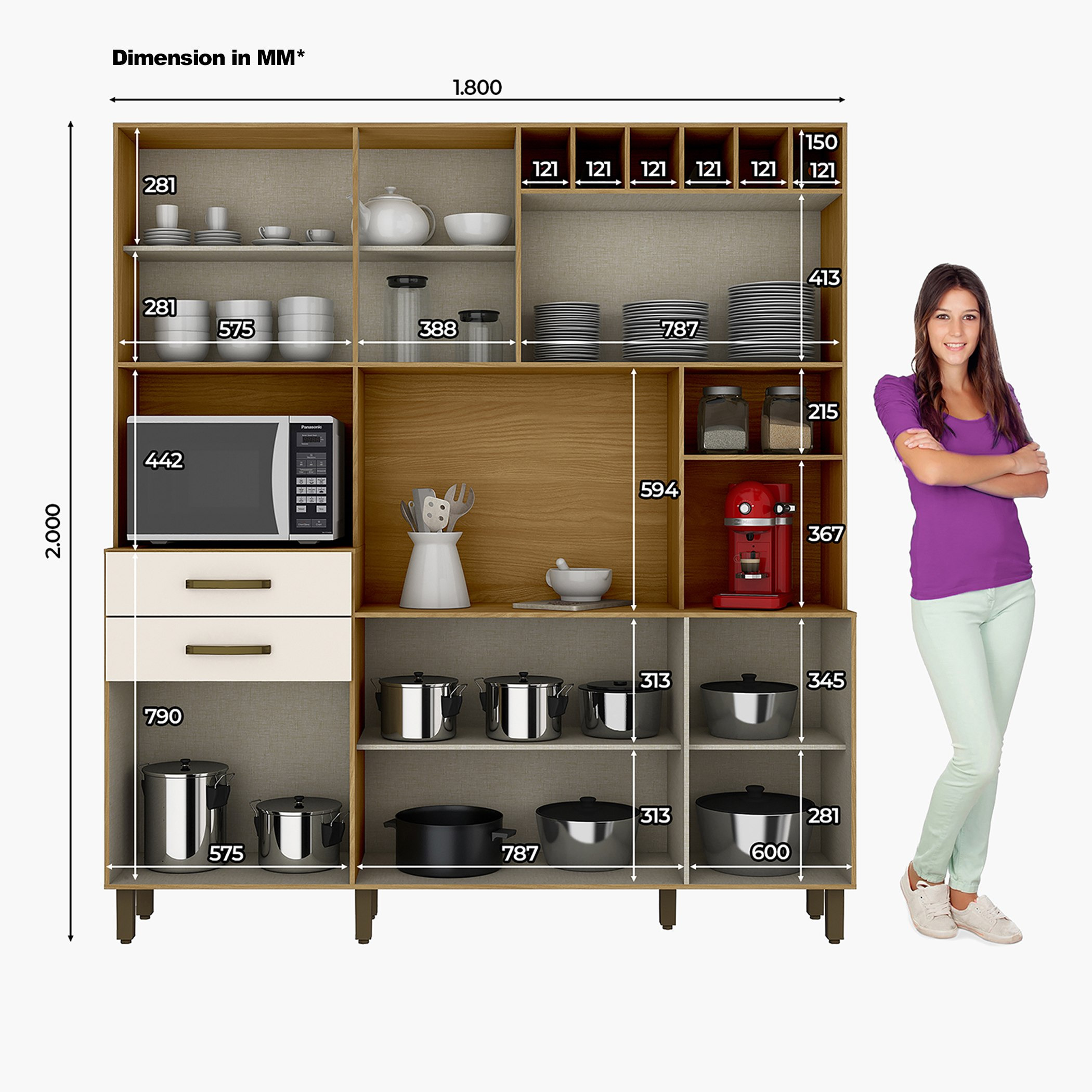 وحدة تخزين وميكروويف متعددة الاستخدامات من أوتس-hbxfurniture-diningroom-buffetsandsideboards-image-7