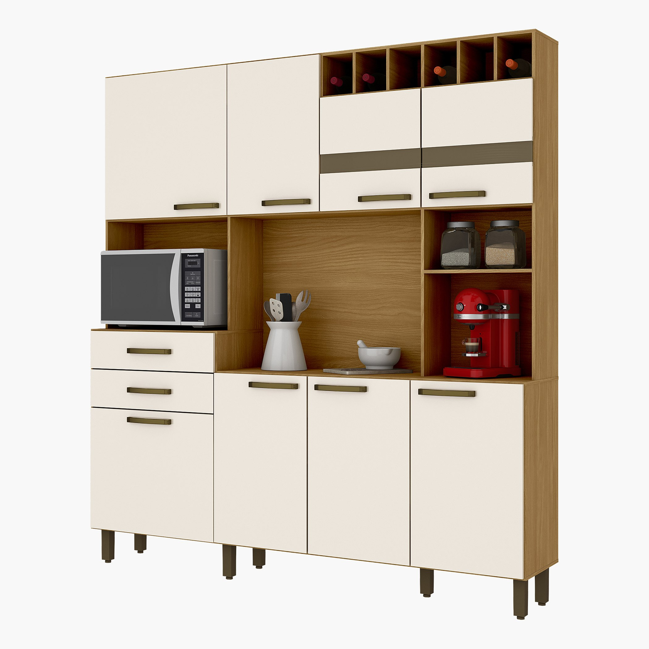 وحدة تخزين وميكروويف متعددة الاستخدامات من أوتس-hbxfurniture-diningroom-buffetsandsideboards-image-2