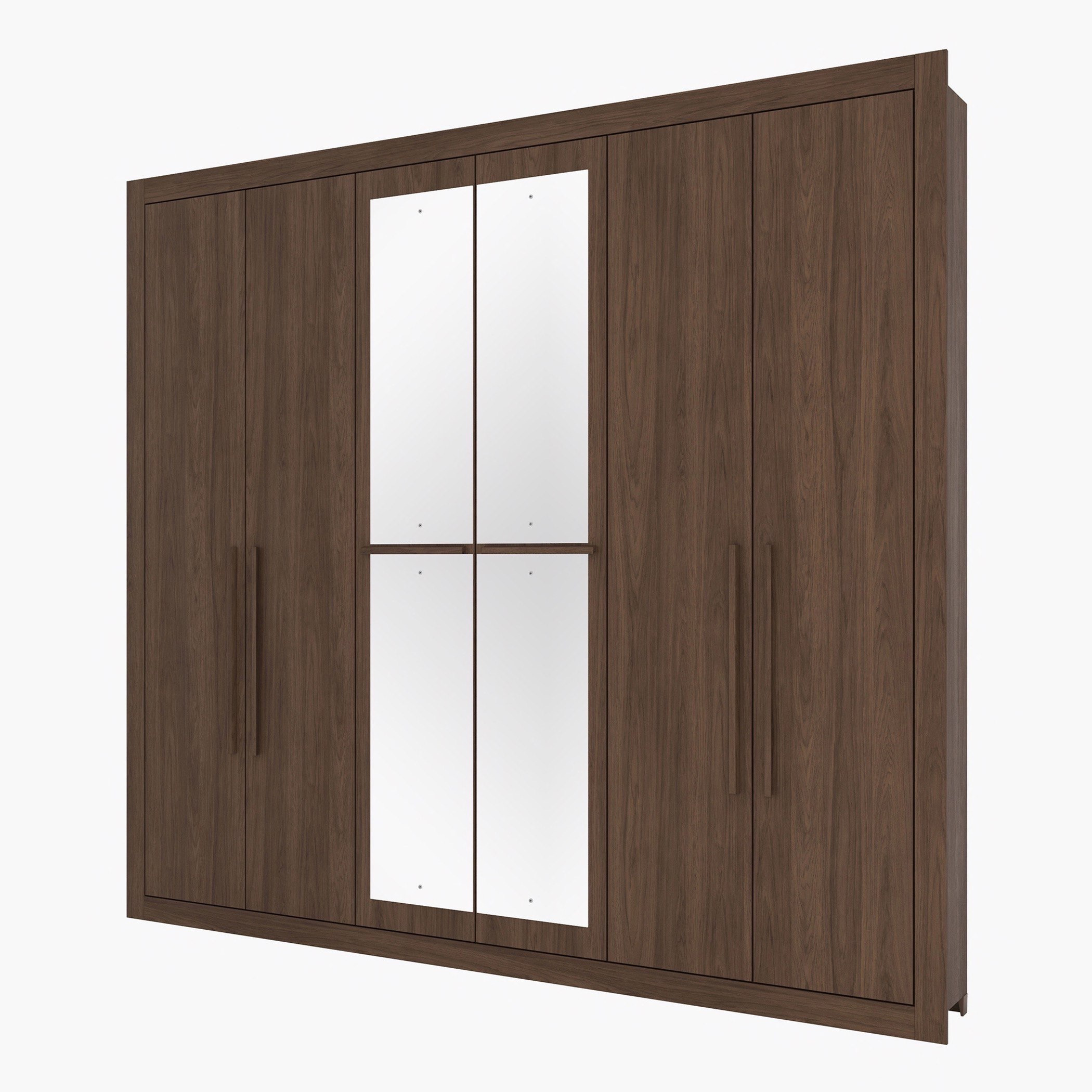 خزانة ملابس 6 أبواب بمرآة - أوسكار من موڤو -hbxfurniture-wardrobes-image-7