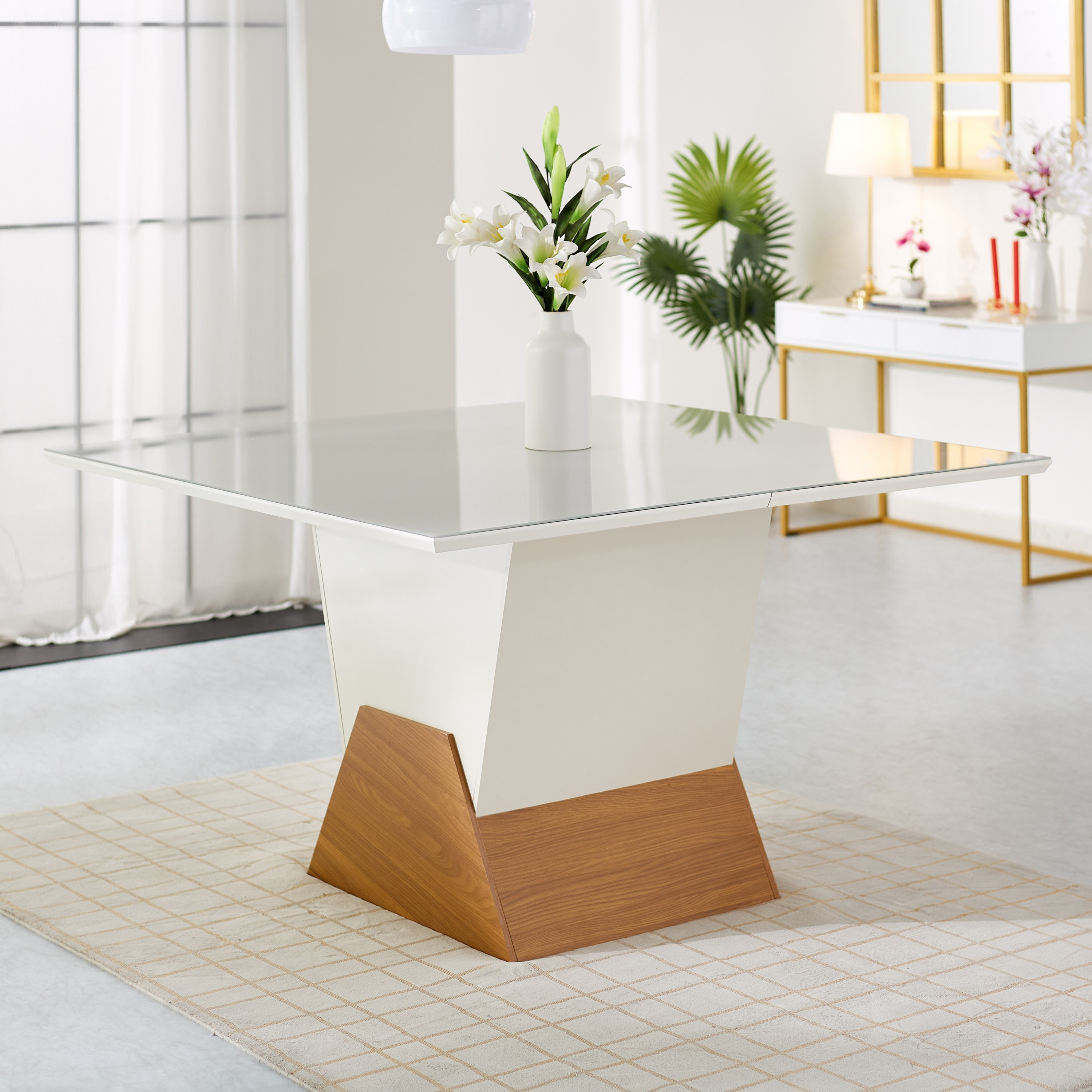 طاولة سفرة لـ8 مقاعد من أوتس-hbxfurniture-diningroom-diningtables-eightseater-image-1