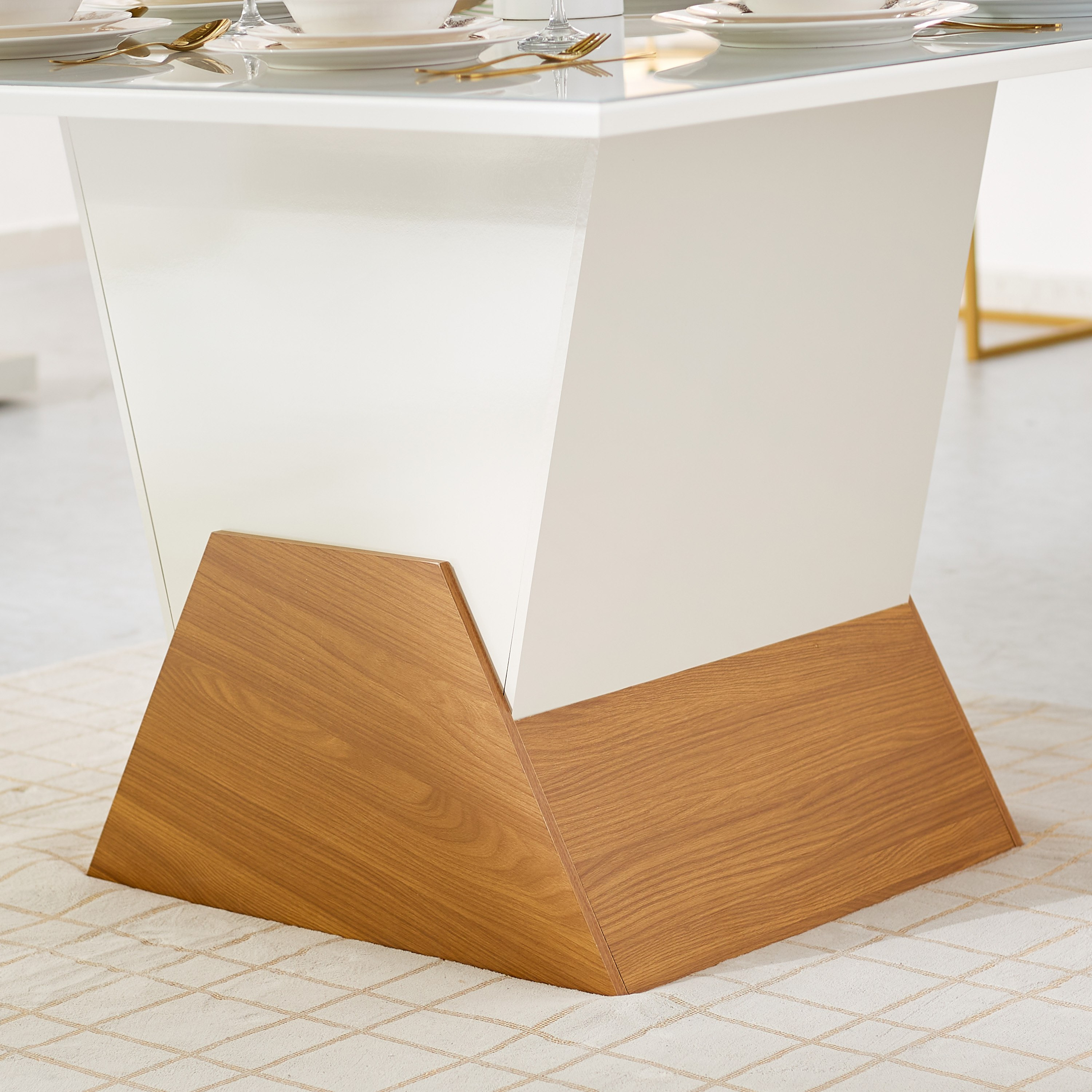 طاولة سفرة لـ8 مقاعد من أوتس-hbxfurniture-diningroom-diningtables-eightseater-image-5