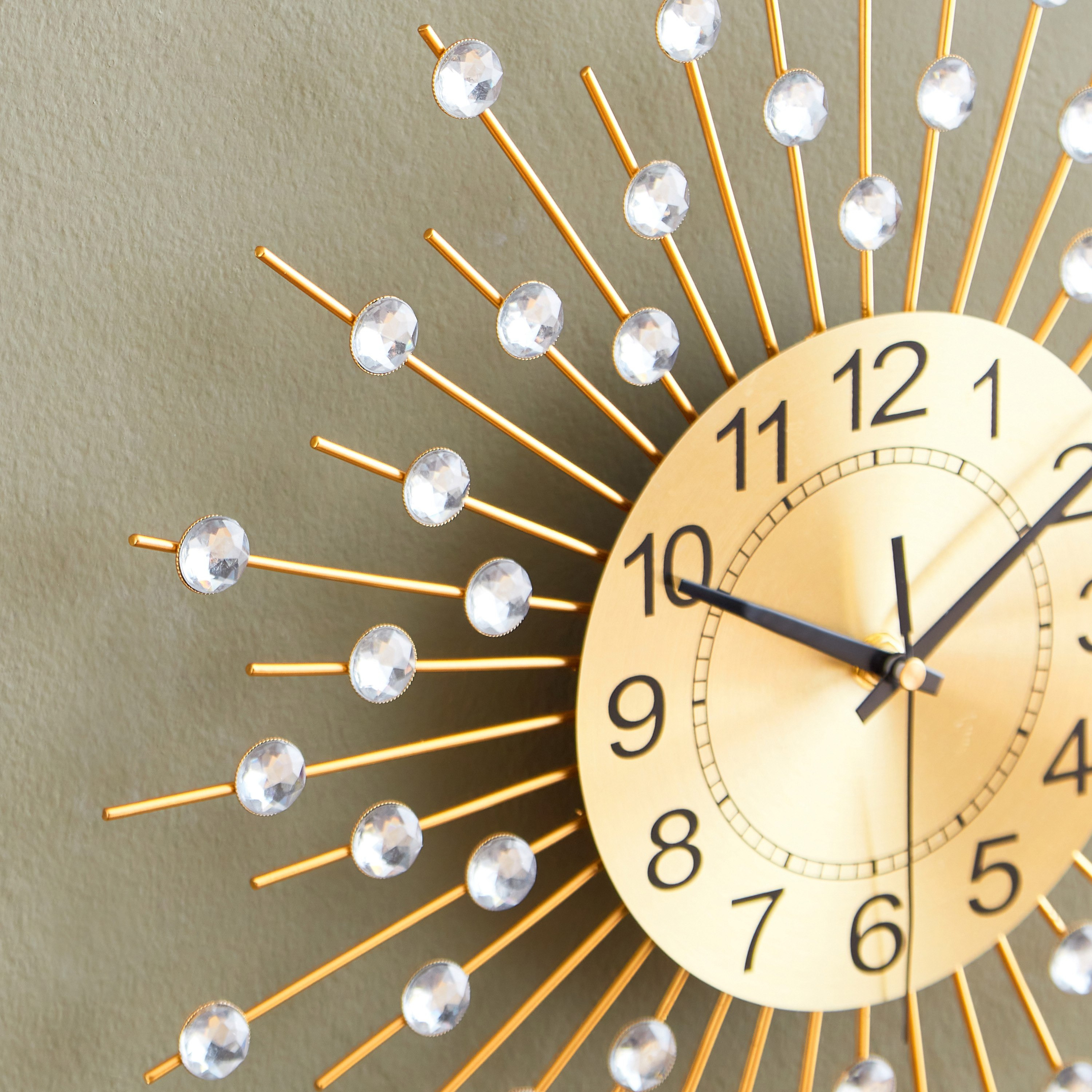 ساعة حائط معدن من هارفي - 40 سم-hbxdiningroom-decorandaccessories-clocks-image-3