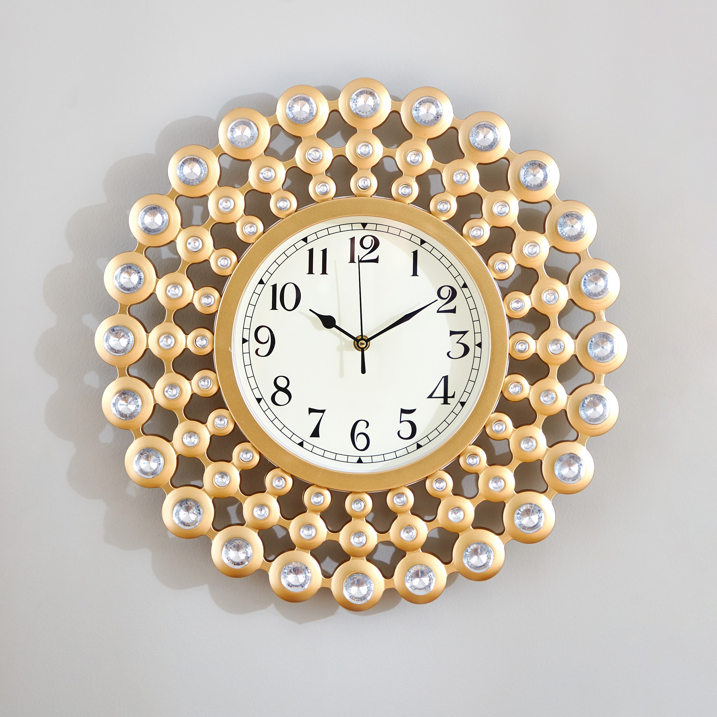 ساعة حائط من هارفي - 44x44 سم-hbxdiningroom-decorandaccessories-clocks-image-2