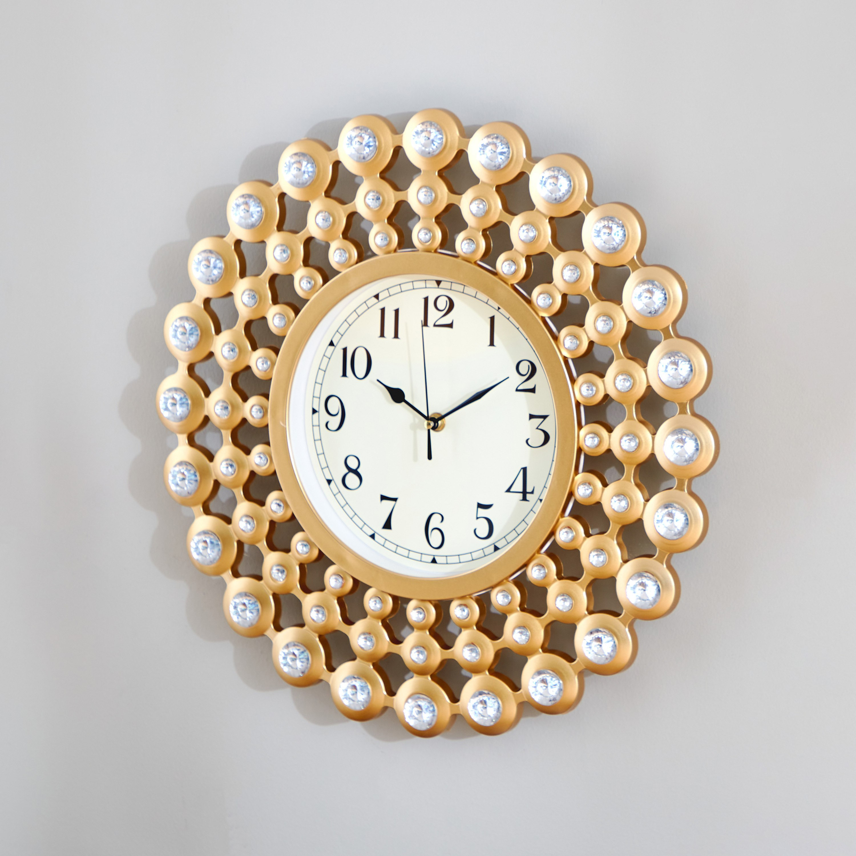 ساعة حائط من هارفي - 44x44 سم-hbxdiningroom-decorandaccessories-clocks-image-3