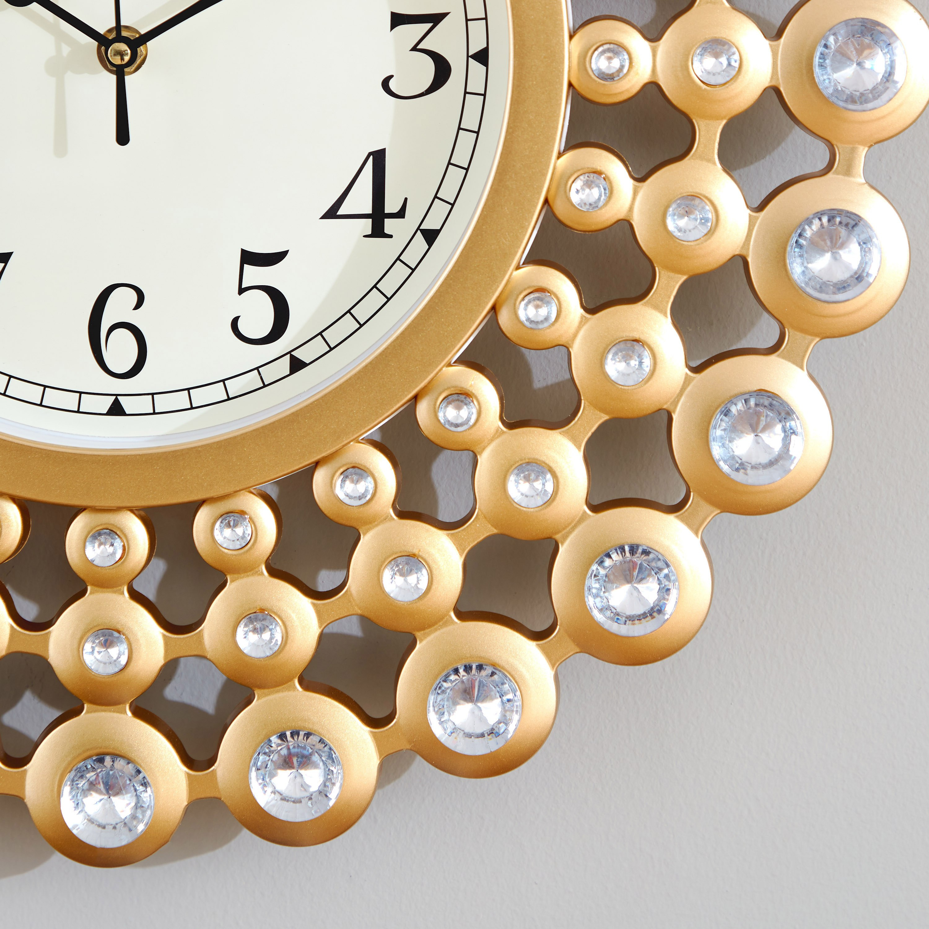 ساعة حائط من هارفي - 44x44 سم-hbxdiningroom-decorandaccessories-clocks-image-4