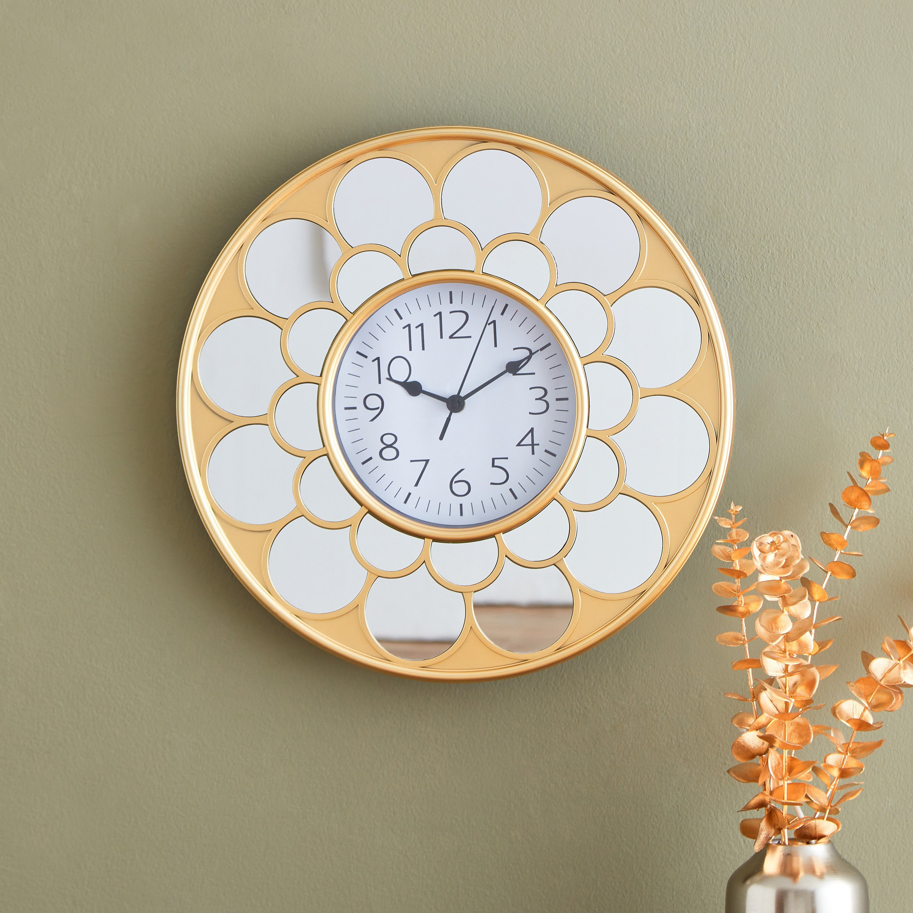 ساعة حائط من هارفي - 40 سم-hbxdiningroom-decorandaccessories-clocks-image-1