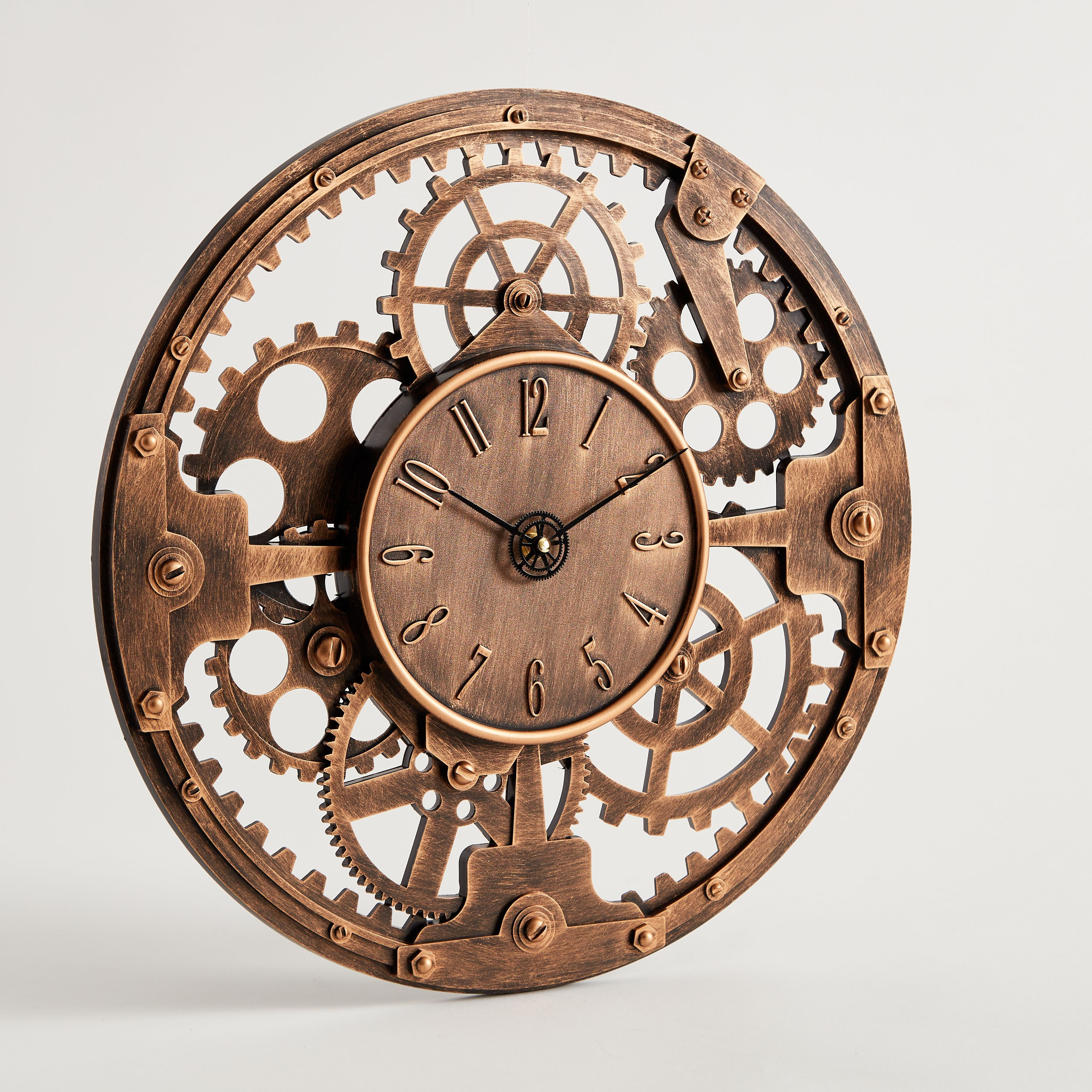 ساعة حائط بتصميم ترس من هارفي - 42.5 سم-hbxdiningroom-decorandaccessories-clocks-image-6