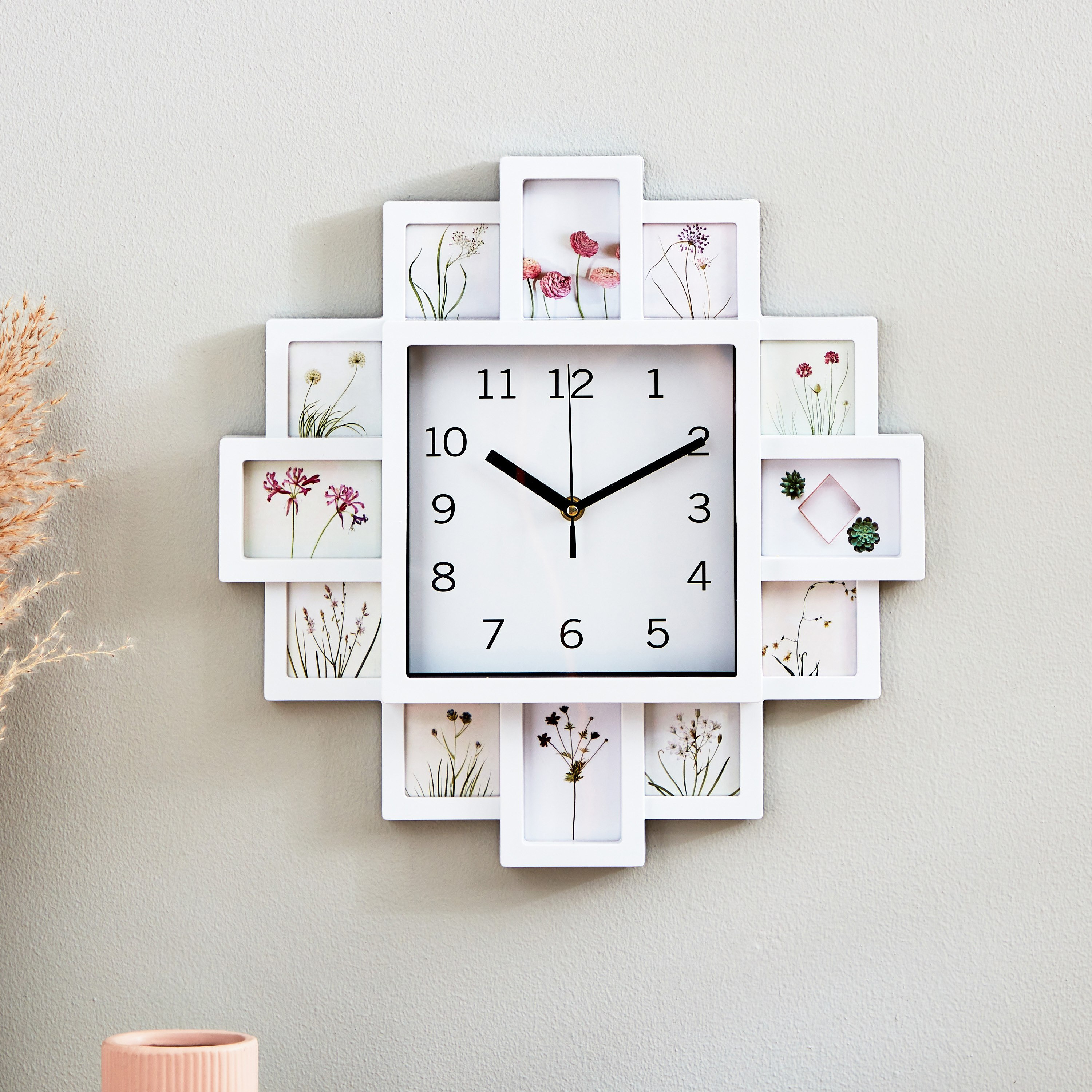 برواز صور مجمعة من هارفي - 27.4x27.4x3.8 سم-hbxdiningroom-decorandaccessories-clocks-image-2
