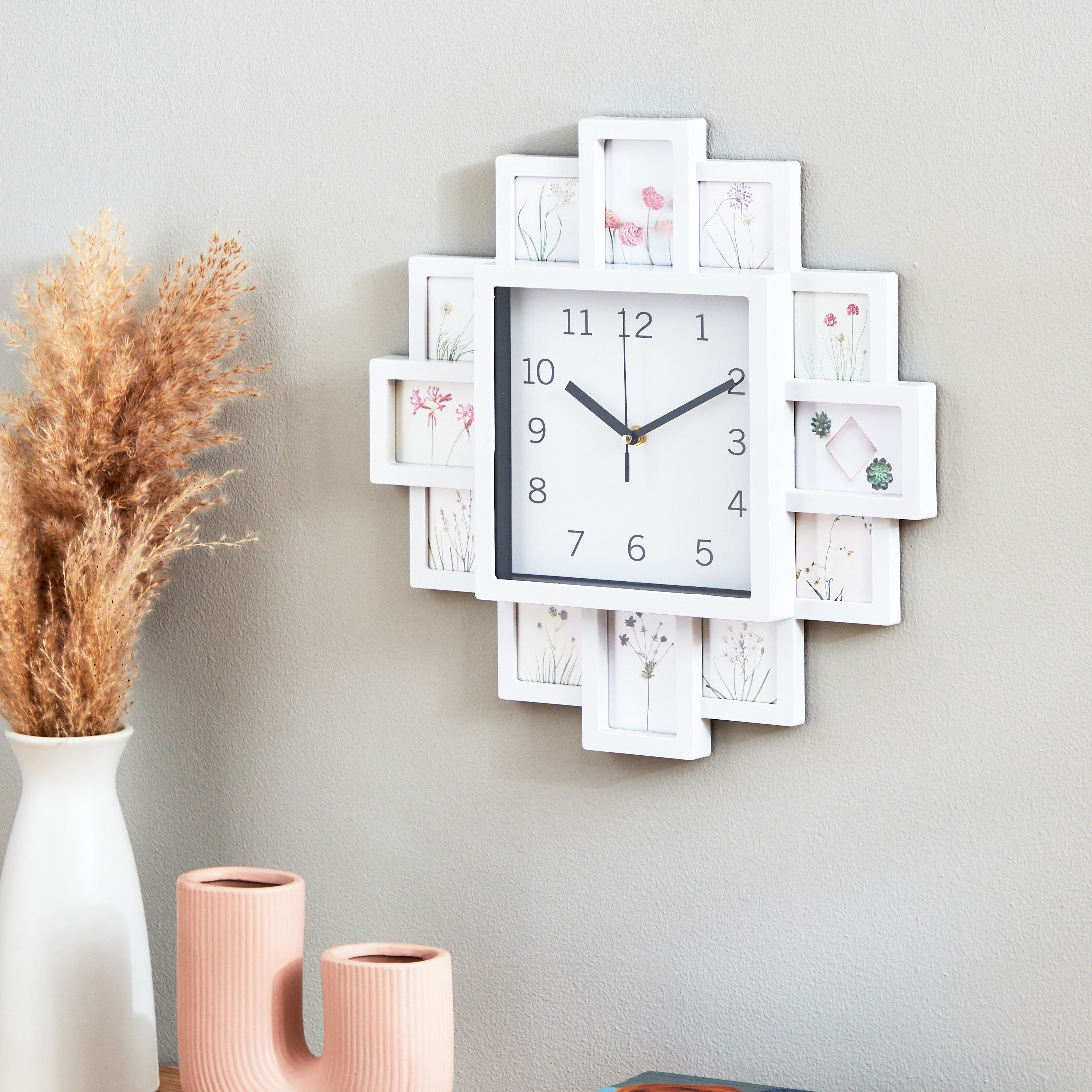برواز صور مجمعة من هارفي - 27.4x27.4x3.8 سم-hbxdiningroom-decorandaccessories-clocks-image-3