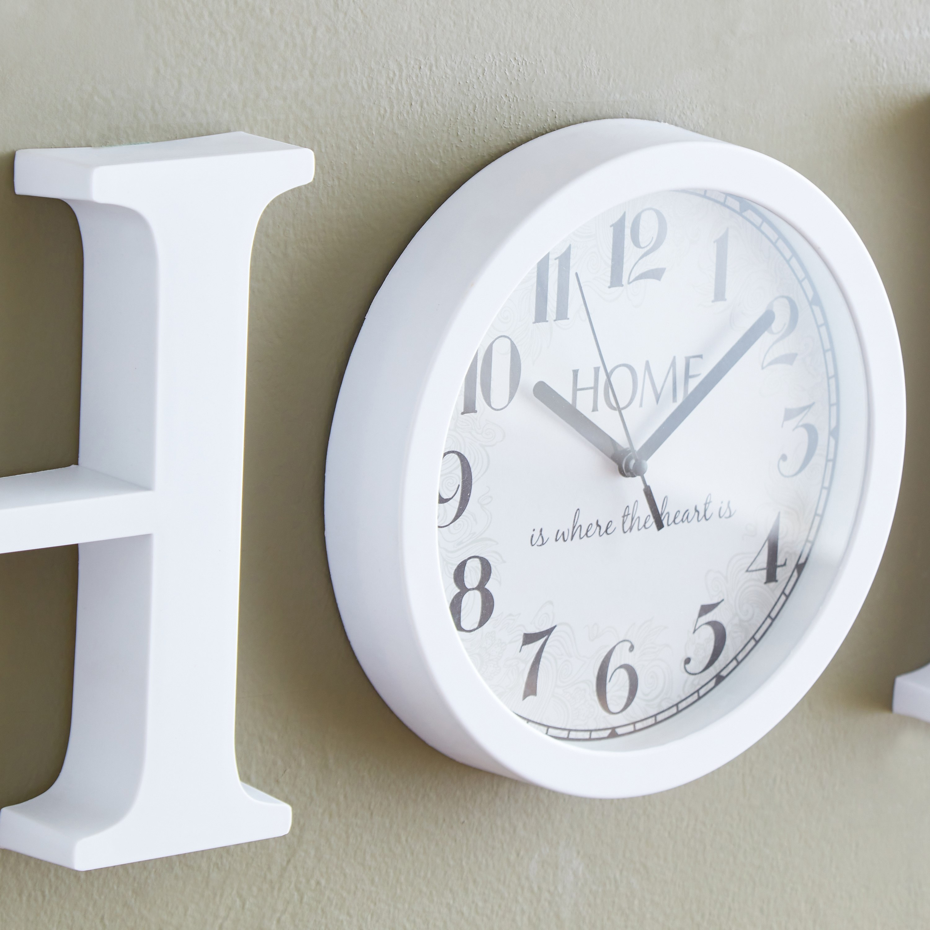 ساعة حائط بتصميم كلمة هوم من هارفي - 44x4x45.5 سم-hbxdiningroom-decorandaccessories-clocks-image-3
