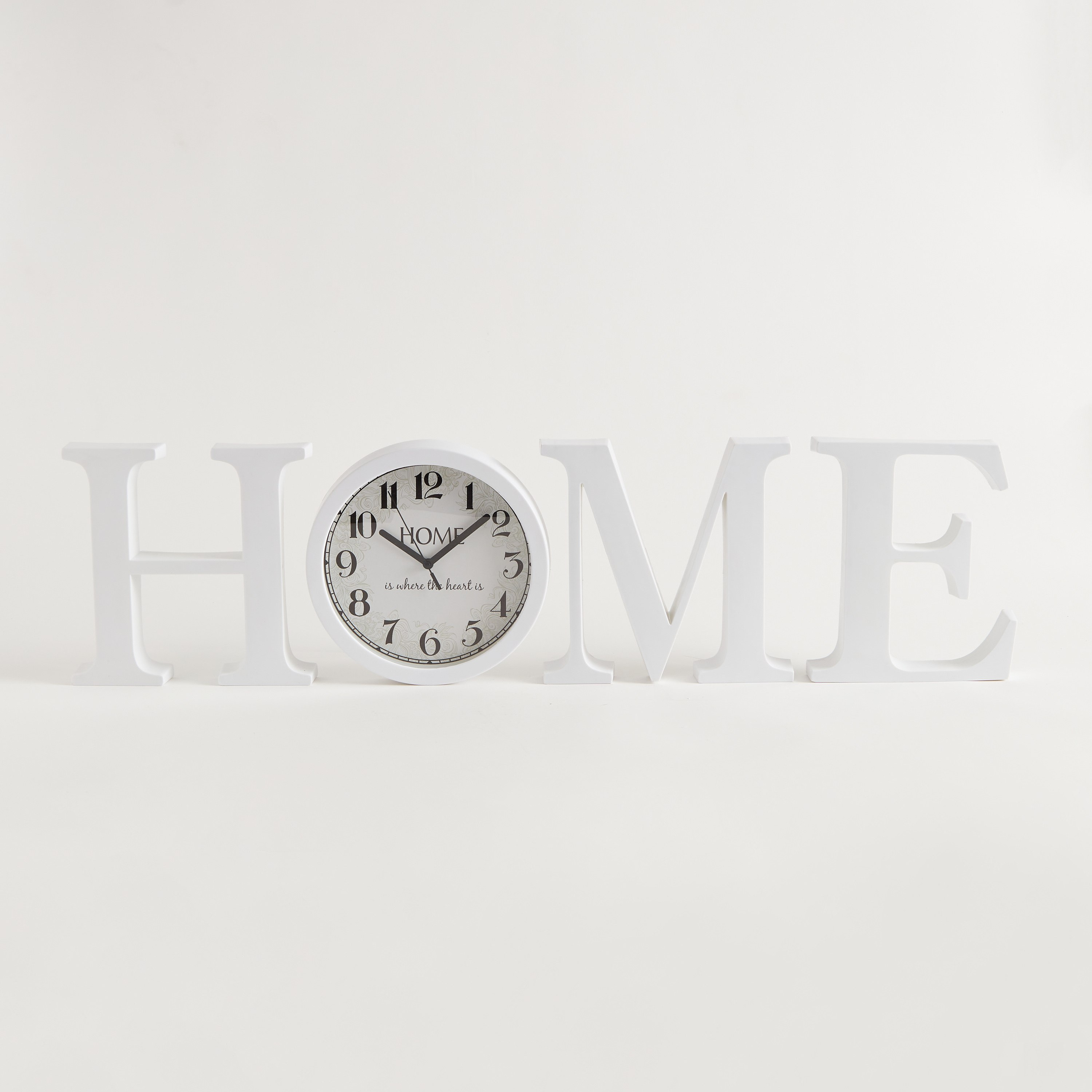 ساعة حائط بتصميم كلمة هوم من هارفي - 44x4x45.5 سم-hbxdiningroom-decorandaccessories-clocks-image-6