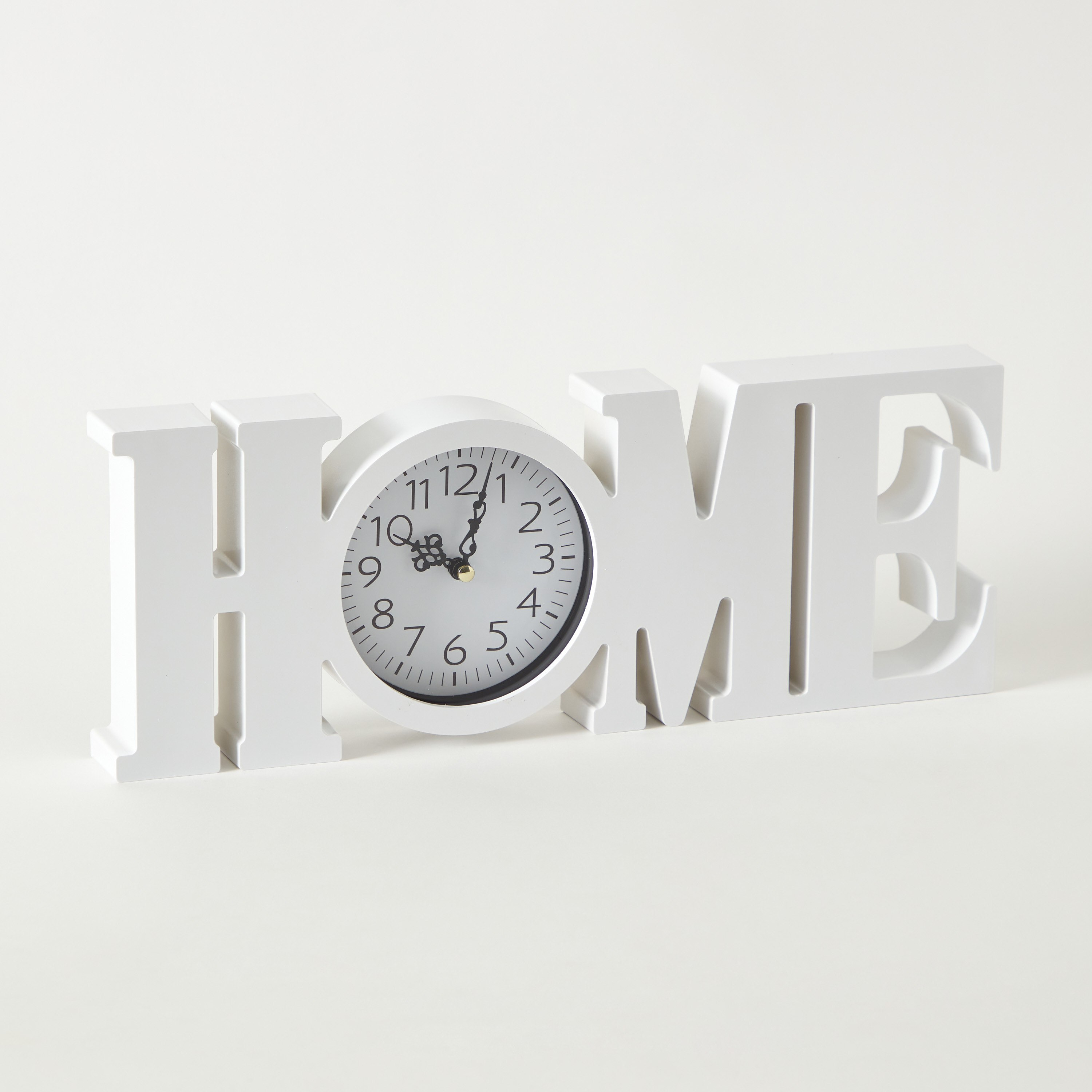 ساعة طاولة بتصميم كلمة هوم من هارفي - 38x4x14 سم-hbxdiningroom-decorandaccessories-clocks-image-6