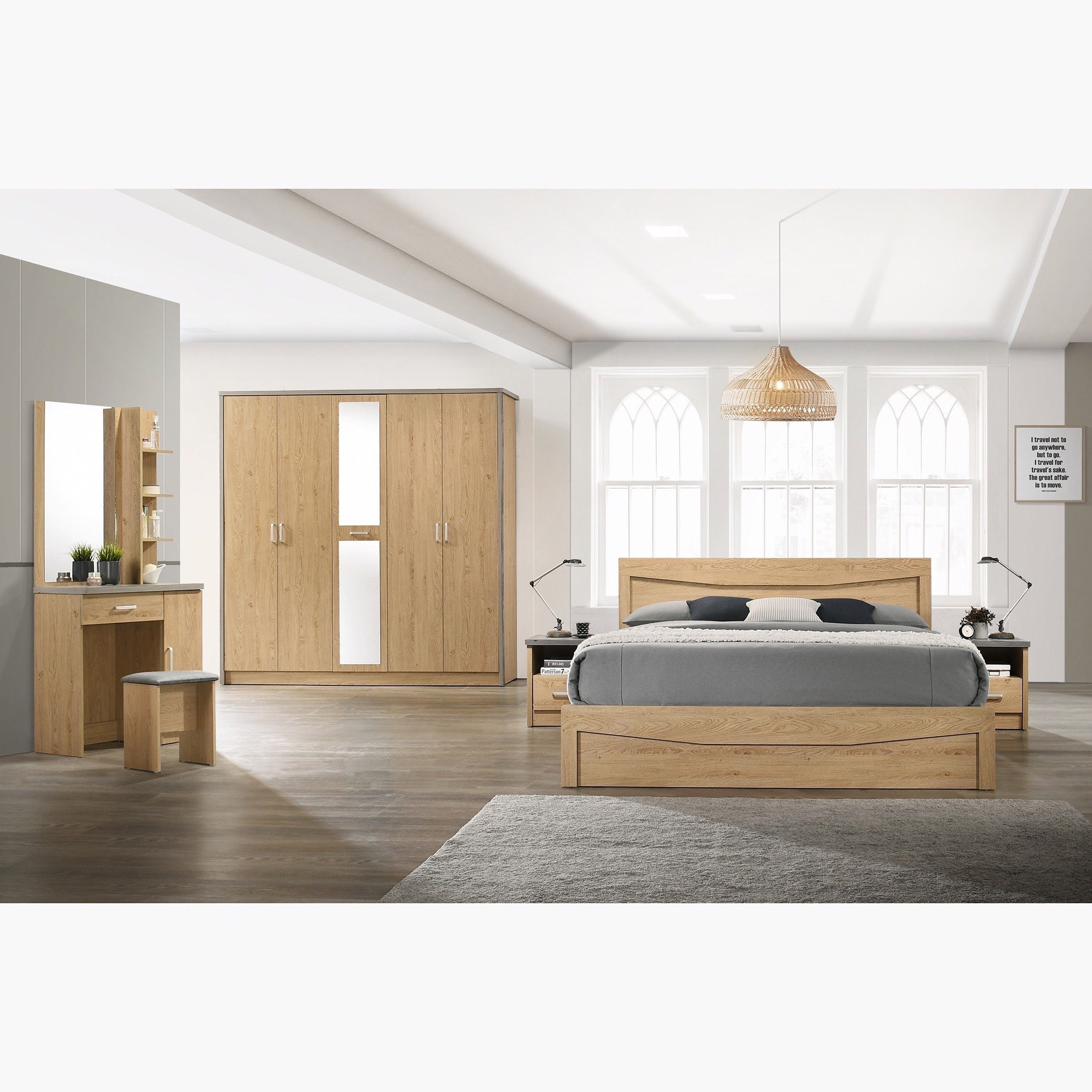 طقم غرفة نوم كينج 6 قطع - كريسنت من موڤو - 180x200 سم-hbxbedroom-bedsandbedsets-bedroomsets-king-image-23