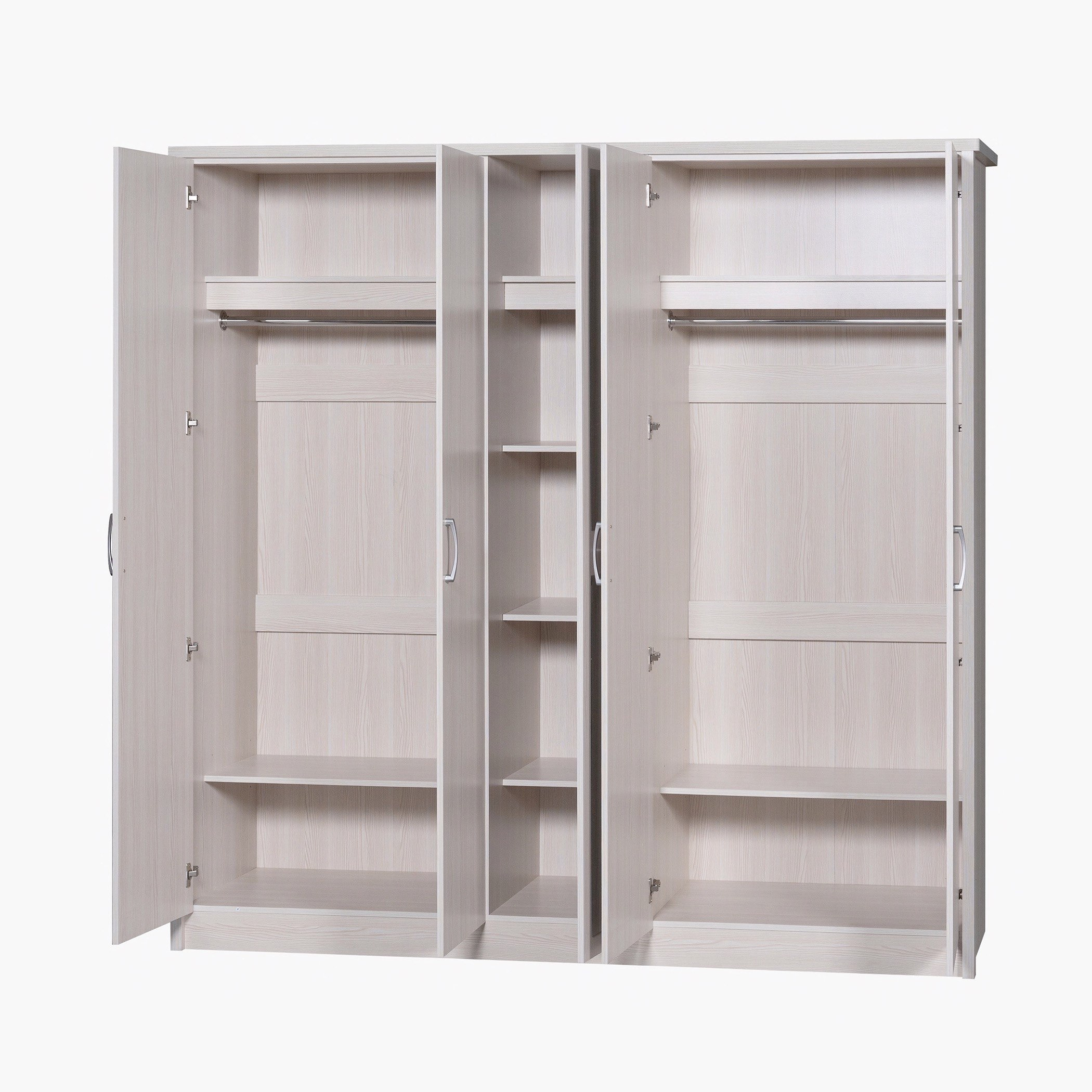 Movo Valencia 5-Door Wardrobe with Mirror-hbxfurniture-wardrobes-image-8