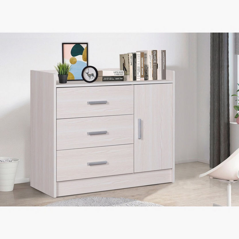 Bella 3-Drawer Young Dresser without Mirror-Dressers and Mirrors-image-0