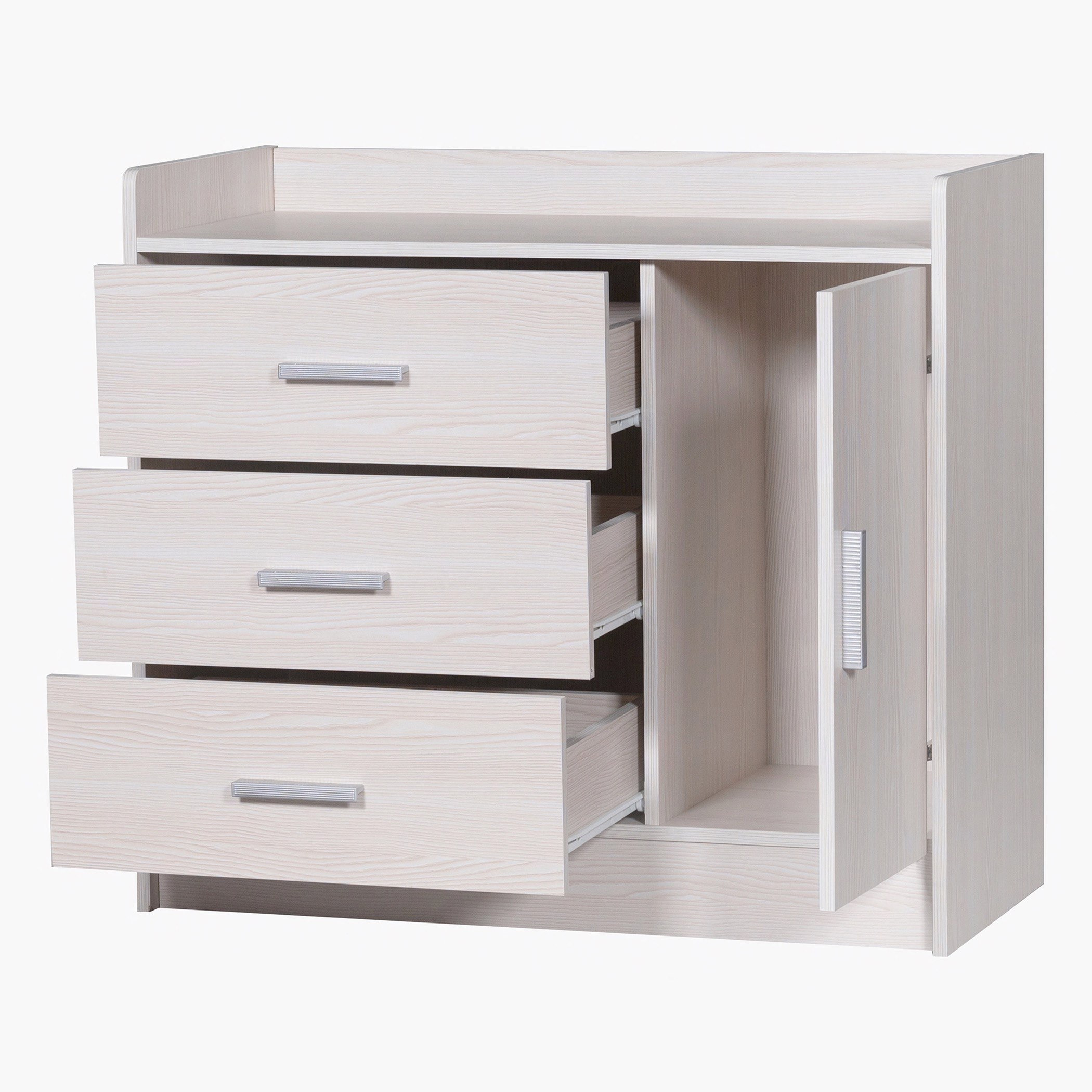 Movo Bella 3-Drawer Young Dresser without Mirror-hbxfurniture-kidsroom-kidsdressersandmirrors-image-4