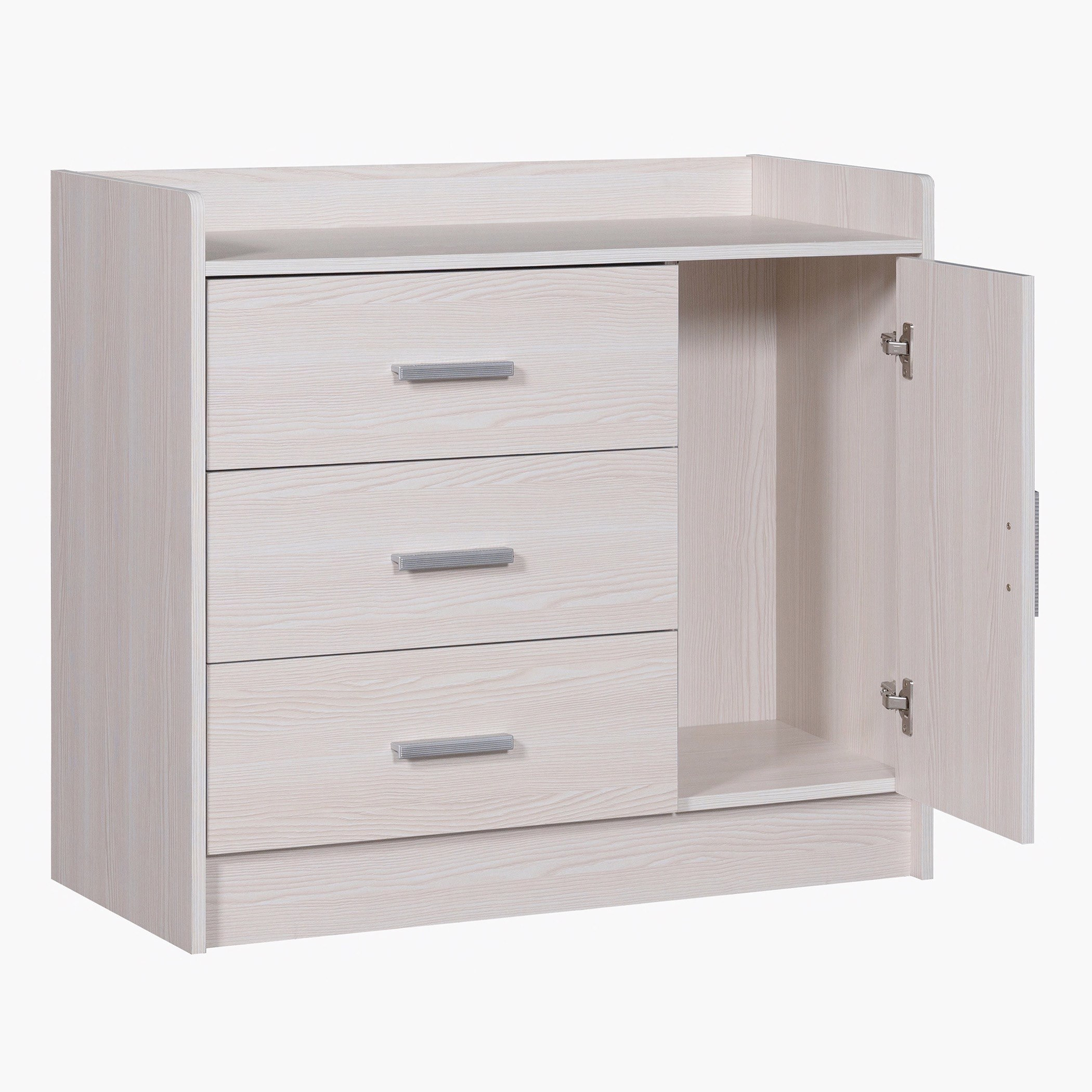 Movo Bella 3-Drawer Young Dresser without Mirror-hbxfurniture-kidsroom-kidsdressersandmirrors-image-6