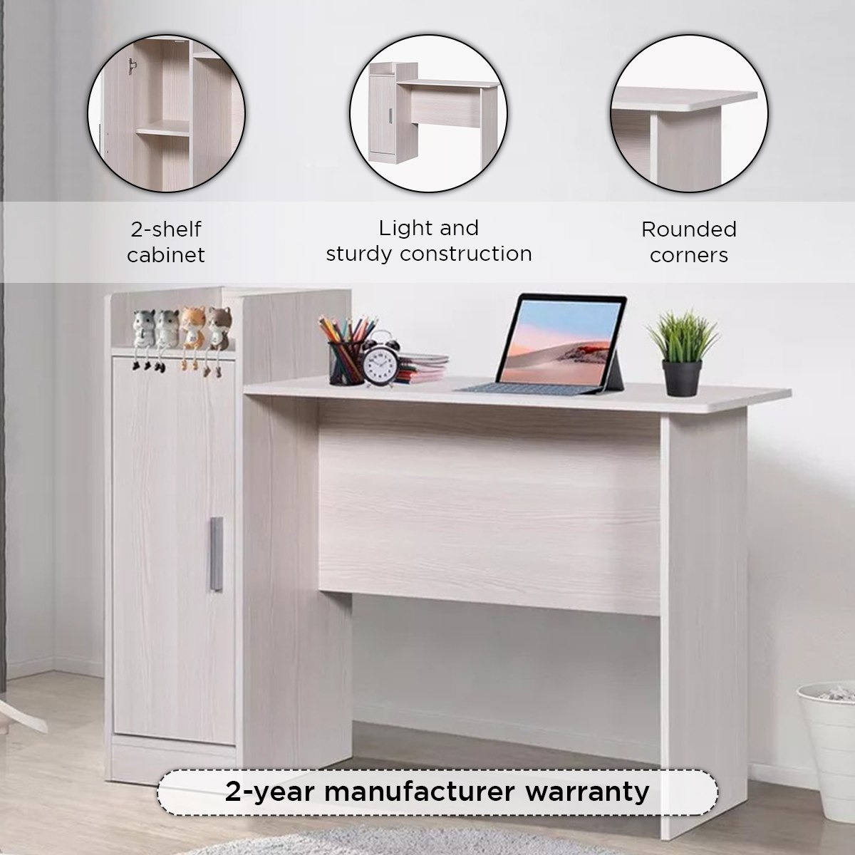 Movo Bella Kids 1-Door Study Desk-hbxfurniture-office-desks-image-7
