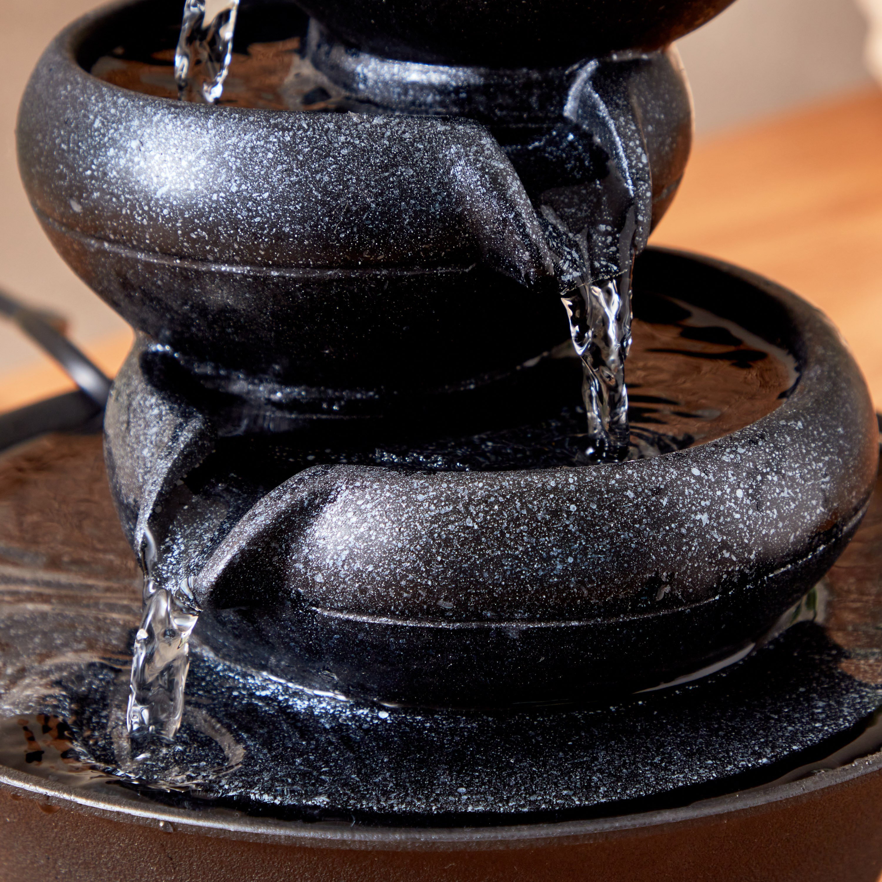 Belen Modern Fountain with Crystal Ball and LED Light - 21x21x26 cm-hbxhomeware-hbxdecorandfurnishings-image-4
