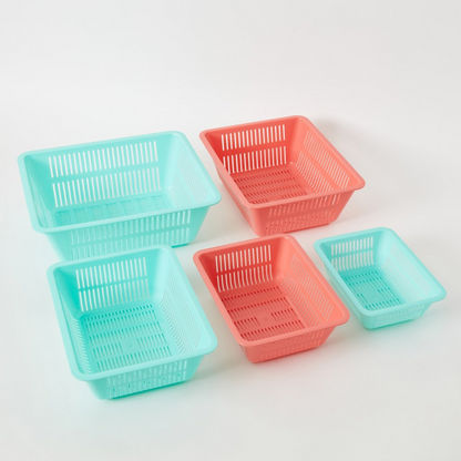 Essential 5-Piece Multipurpose Storage Basket Set