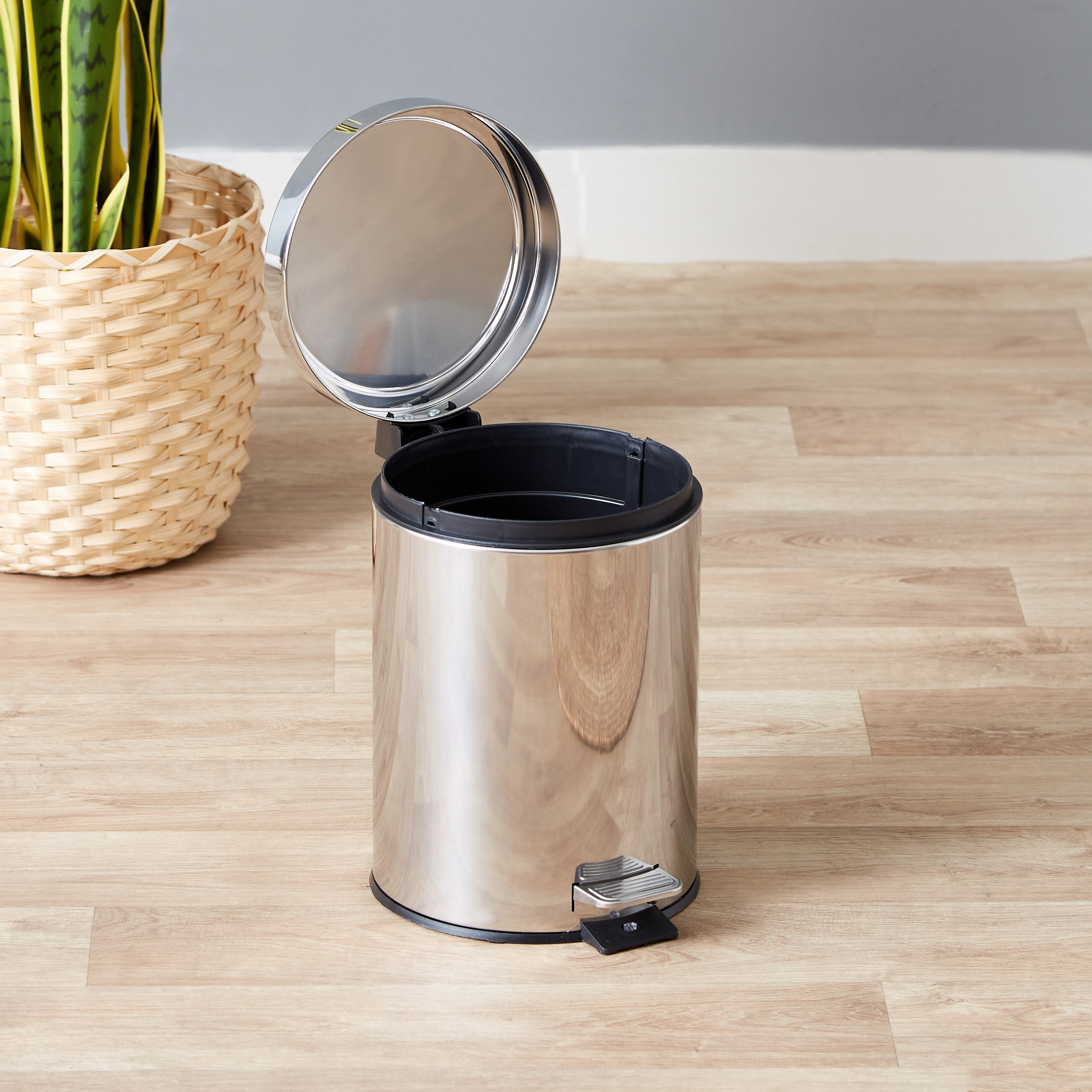 Tramontina Stainless Steel Pedal Bin - 5 L-PROMO_HB_AE_B1G1_250925-image-2