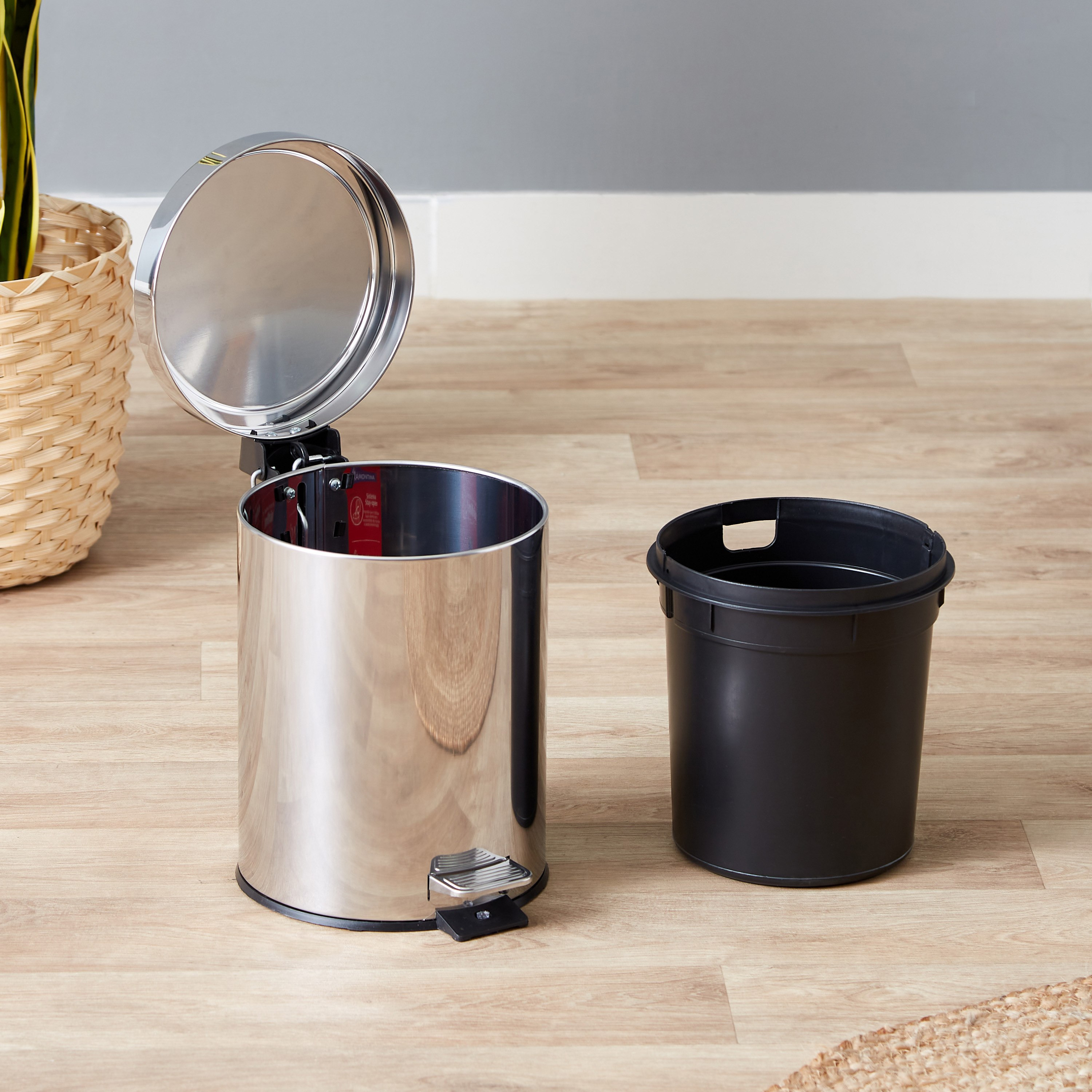 Tramontina Stainless Steel Pedal Bin - 5 L-PROMO_HB_AE_B1G1_250925-image-3