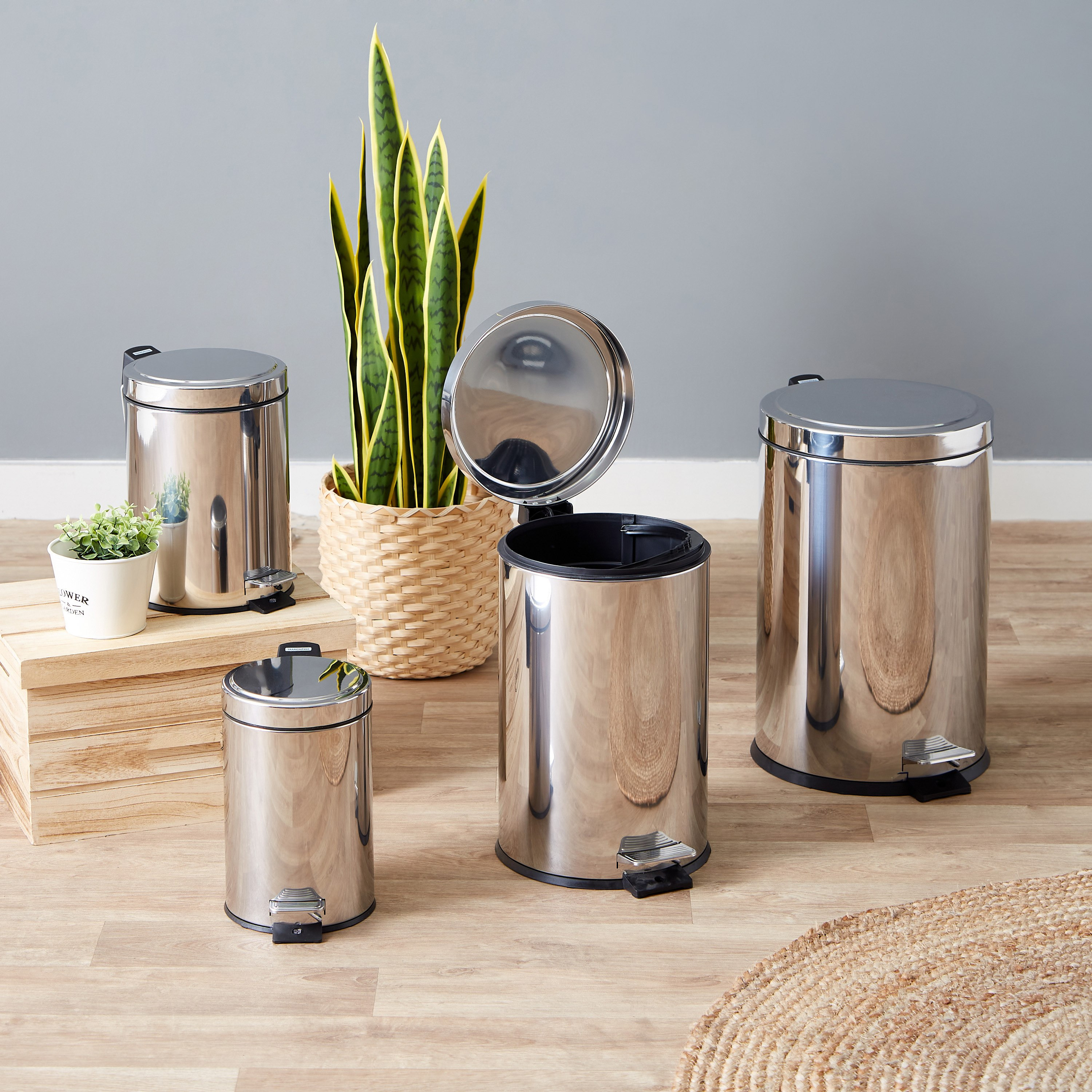 Tramontina Stainless Steel Pedal Bin - 5 L-PROMO_HB_AE_B1G1_250925-image-5