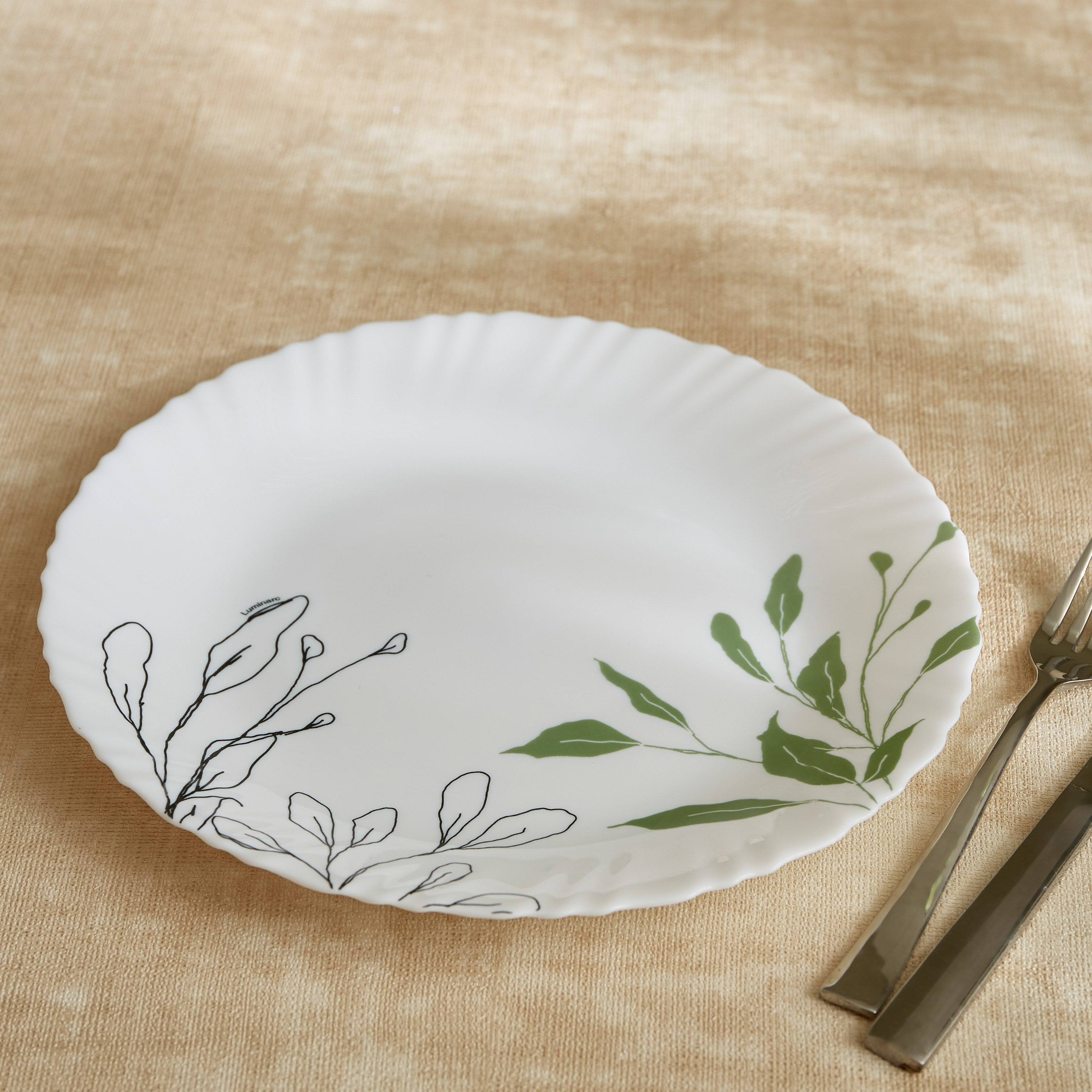 صحن عشاء أوبال وير بيليزا من لومينارك - 25 سم-hbxdecorandfurnishings-tabletop-crockery-image-1