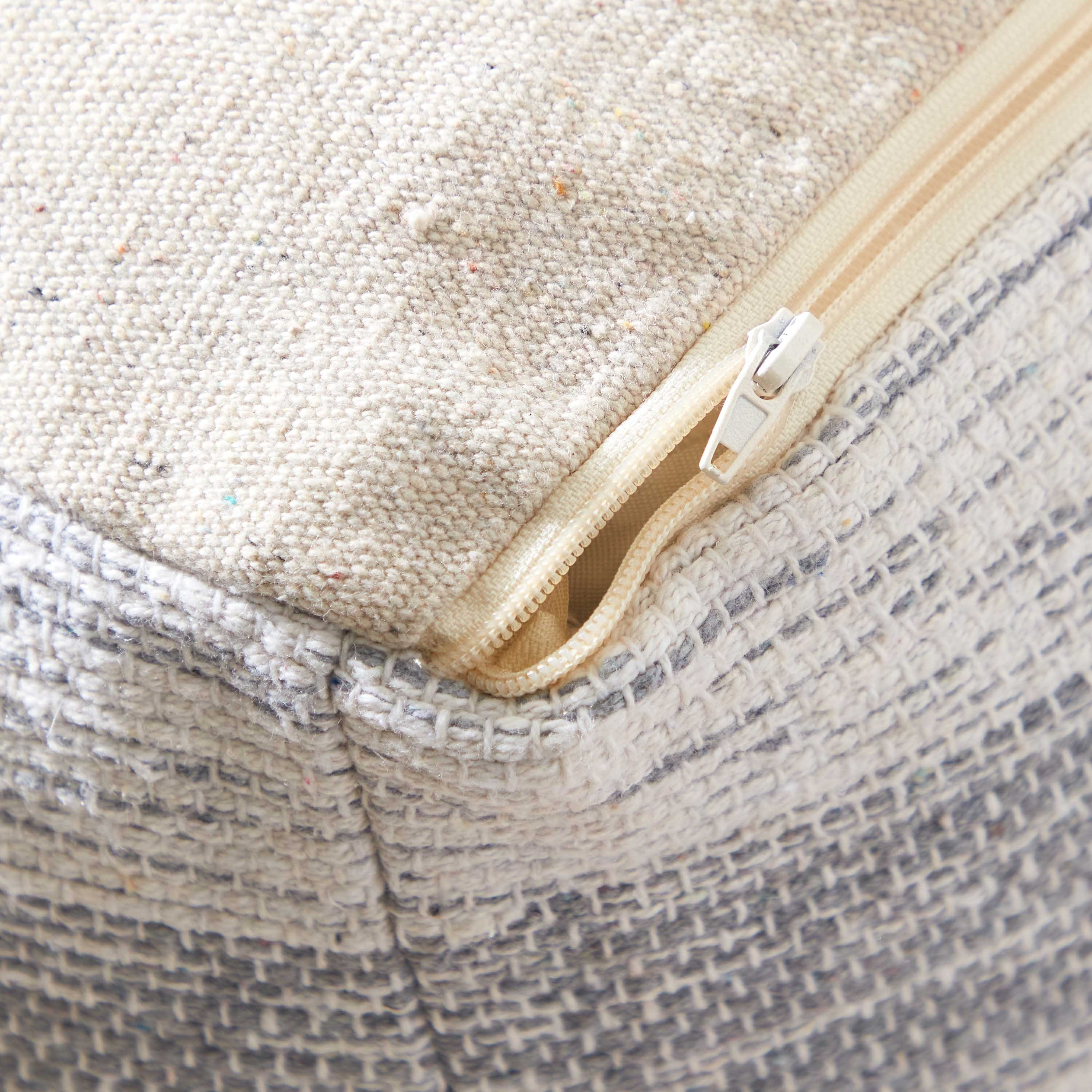 Madison Cotton Pouf - 45x45x40 cm-hbxlivingroom-sofasandarmchairs-ottomansandfootstools-image-4