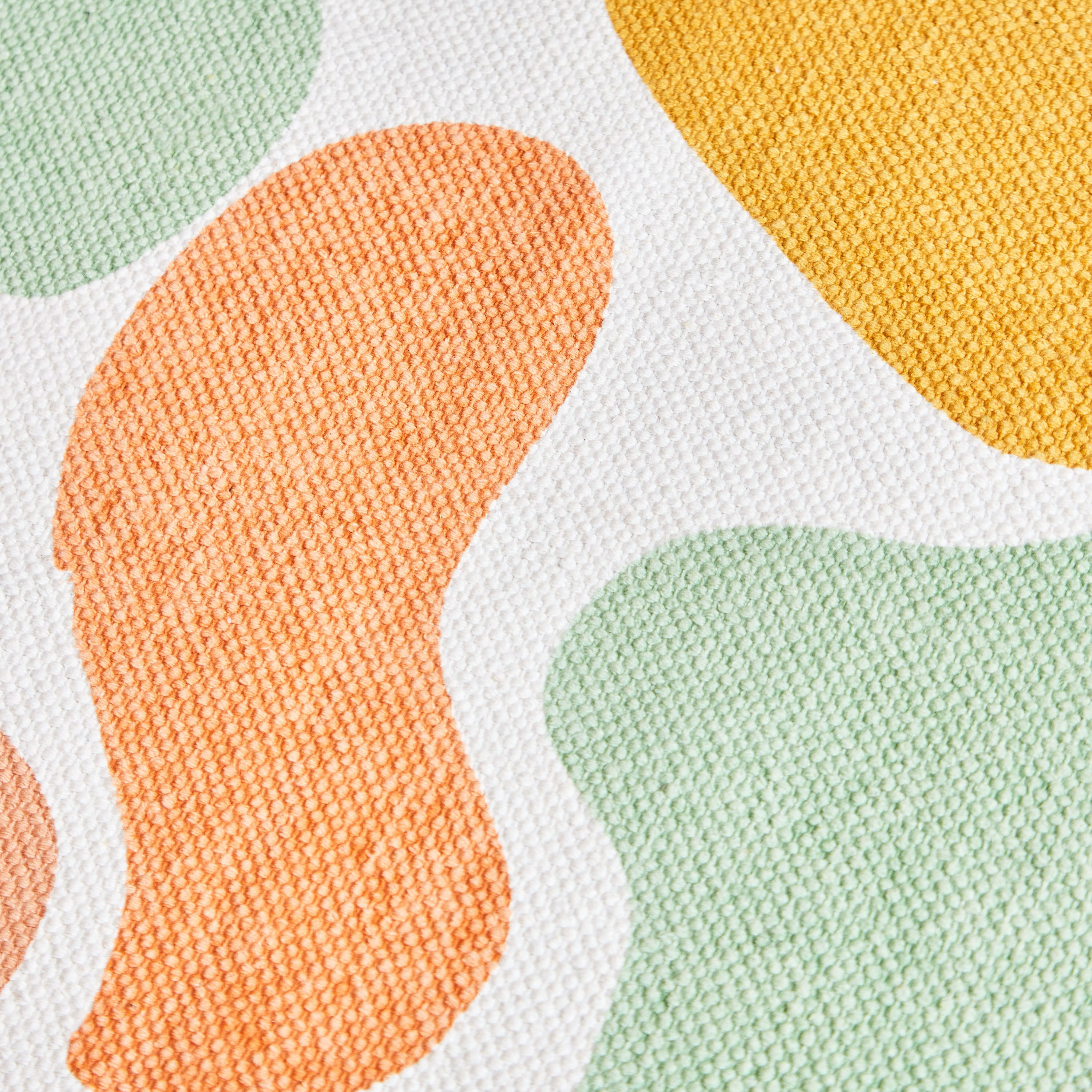 Oliver Vivid Cotton Dhurrie - 60x90 cm-hbxdecorandfurnishings-floorcoverings-rugs-image-3