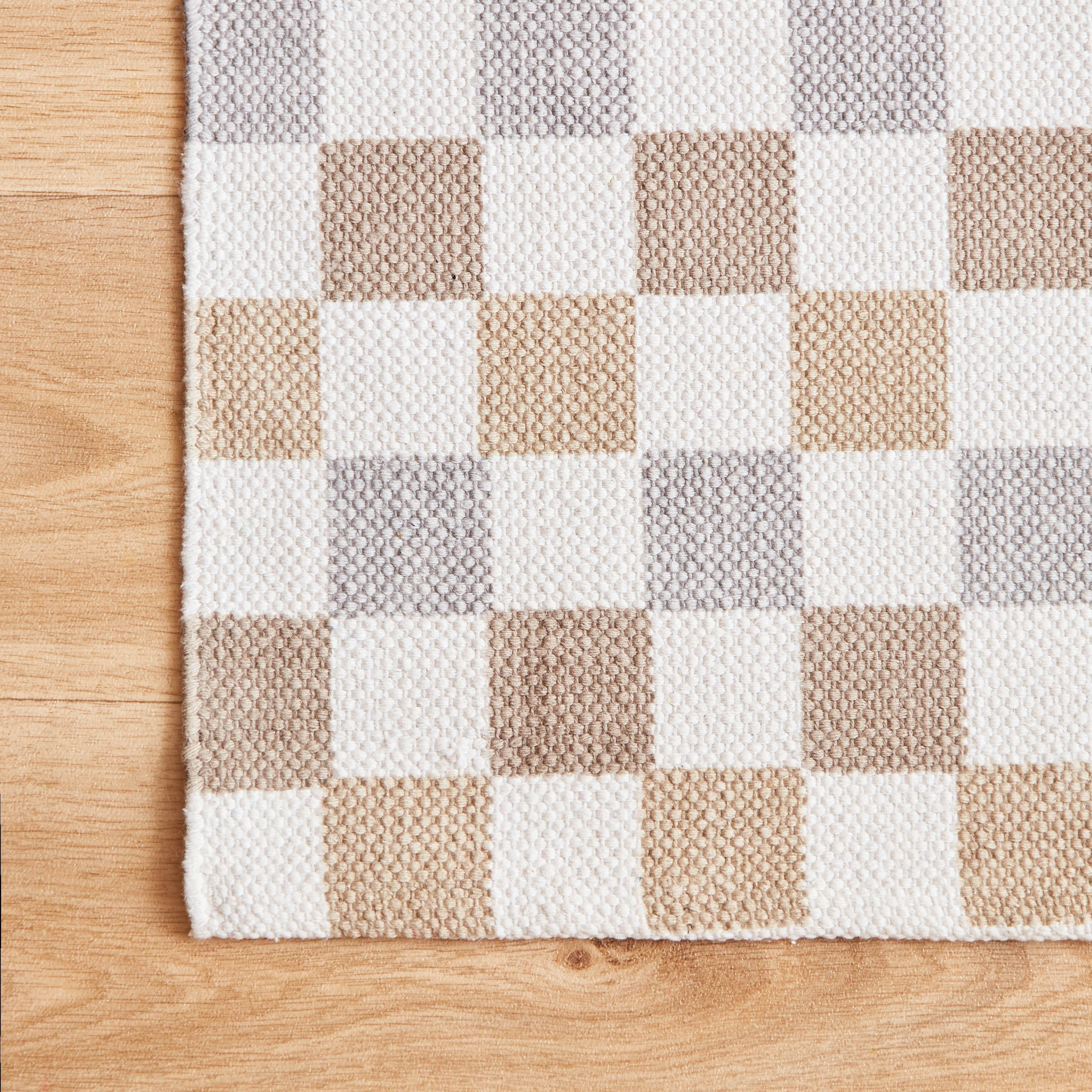 سجّادة دوري قطن من أوليفر بلوكس - 60x90 سم-hbxdecorandfurnishings-floorcoverings-rugs-image-2