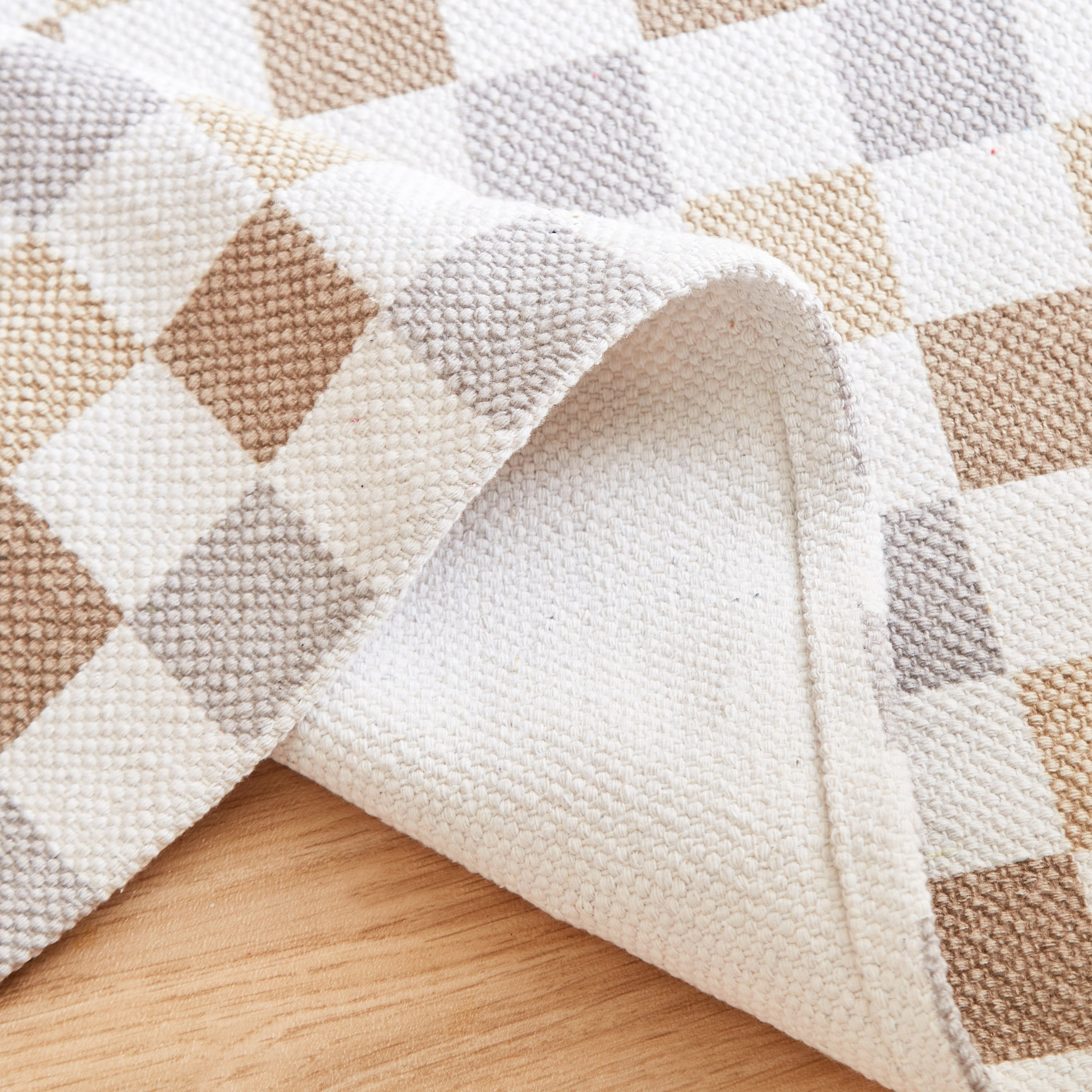 سجّادة دوري قطن من أوليفر بلوكس - 80x150 سم-hbxdecorandfurnishings-floorcoverings-rugs-image-4