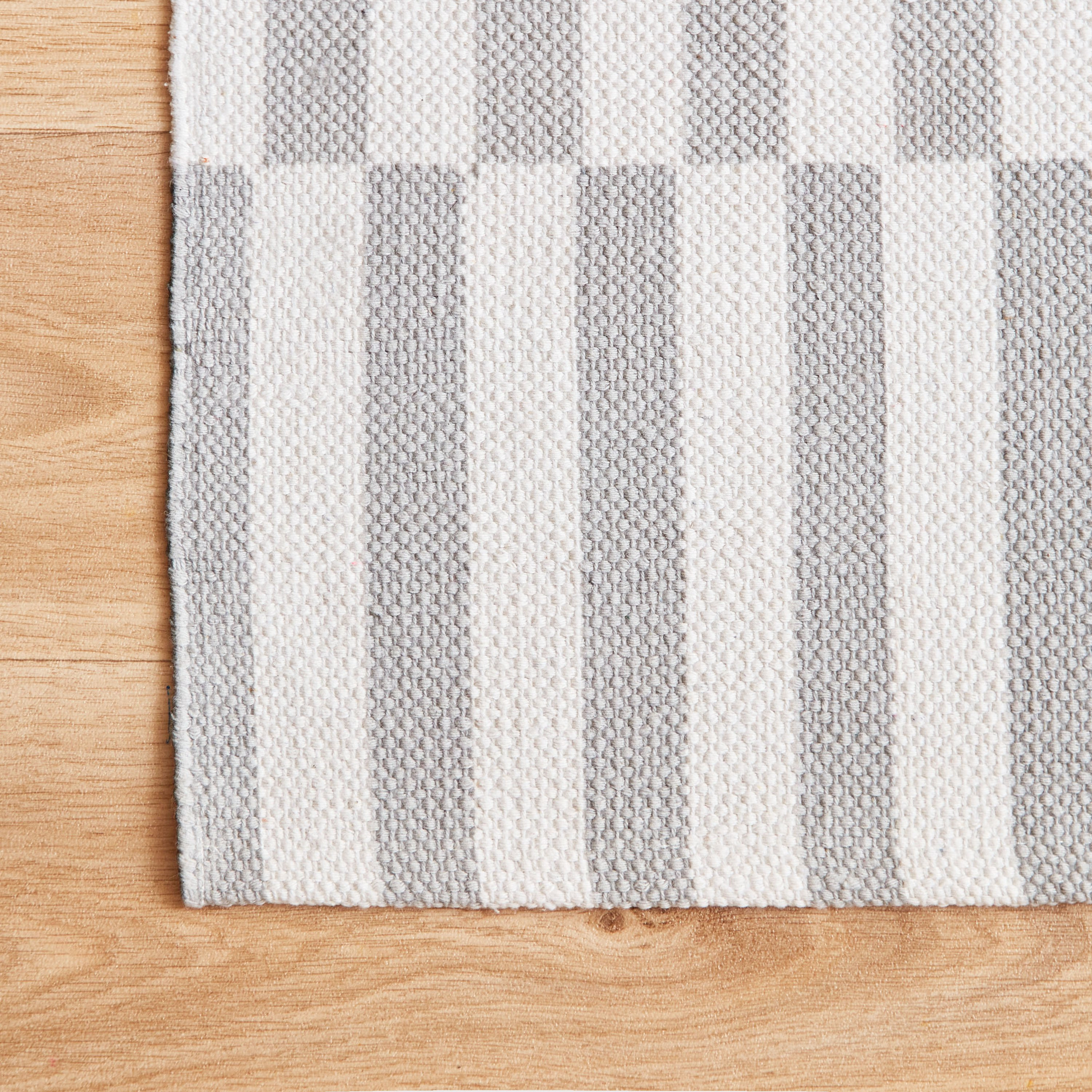 Oliver Stripes Cotton Dhurrie - 60x90 cm-hbxdecorandfurnishings-floorcoverings-rugs-image-2