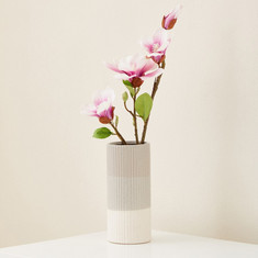 Sansa Ceramic Vase - 10x10x22 cms