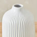 Sansa Ceramic Ribbed Vase -12.5x12.5x24.5 cm-Vases-thumbnailMobile-3