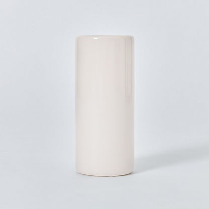 Sansa Ceramic Speckled Vase -11x11x25.5 cms