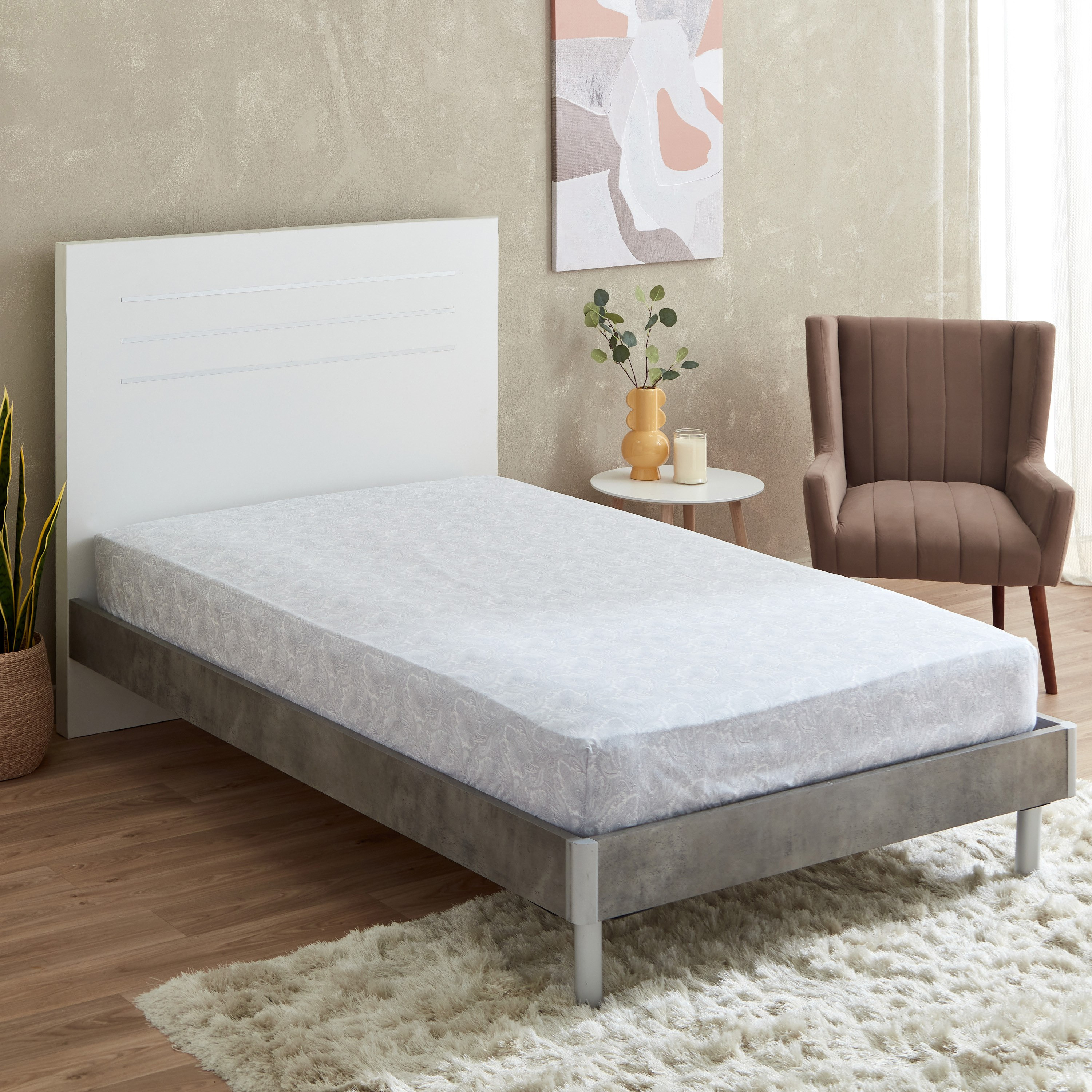 Valor Paisley Print Twin Flat Sheet - 180x270 cm-hbxhomeware-hbxbedroom-image-1