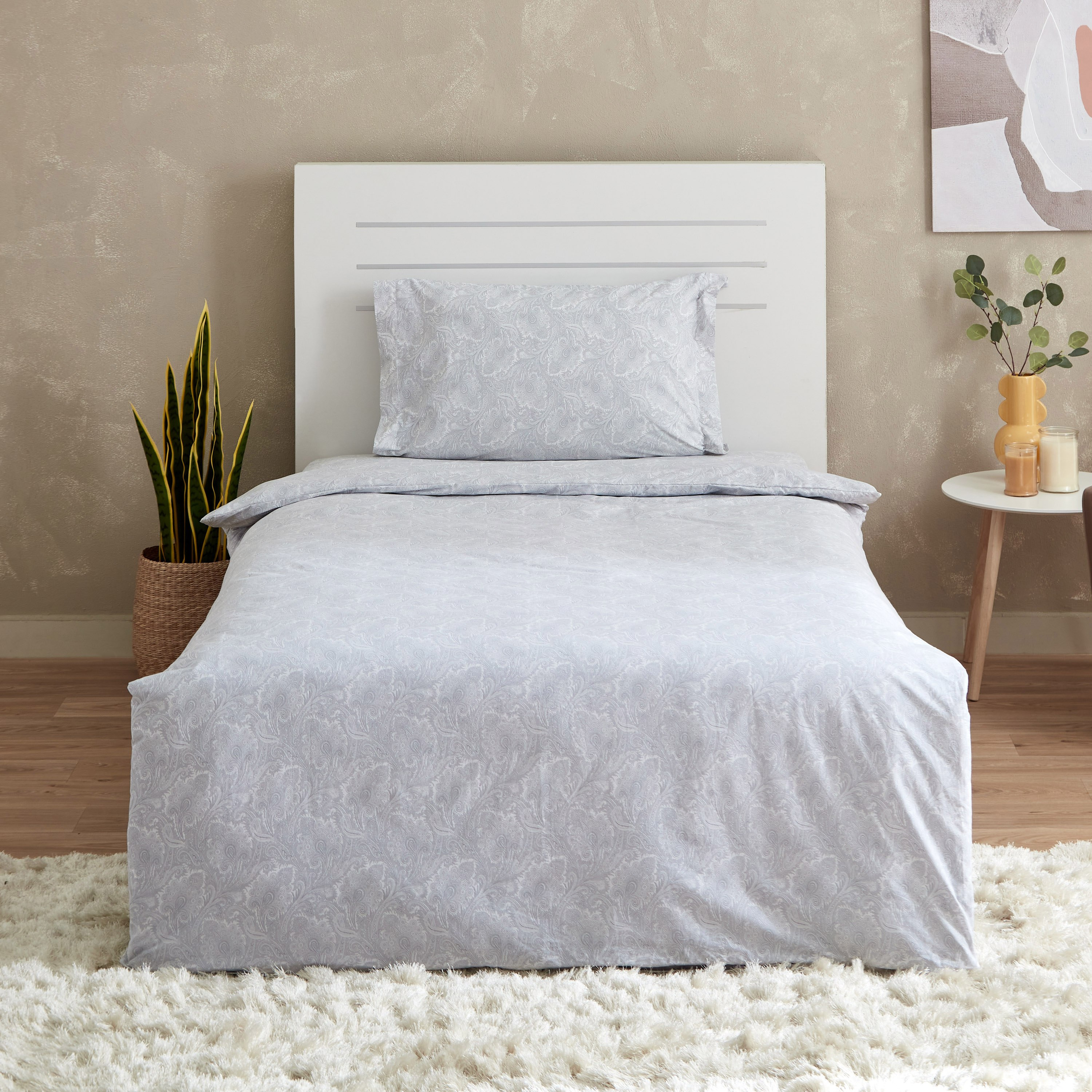 طقم غطاء لحاف مزدوج بطبعات قطعتين من فالور - 150x220 سم-PROMO_HB_AE_B1G1_250925-image-2