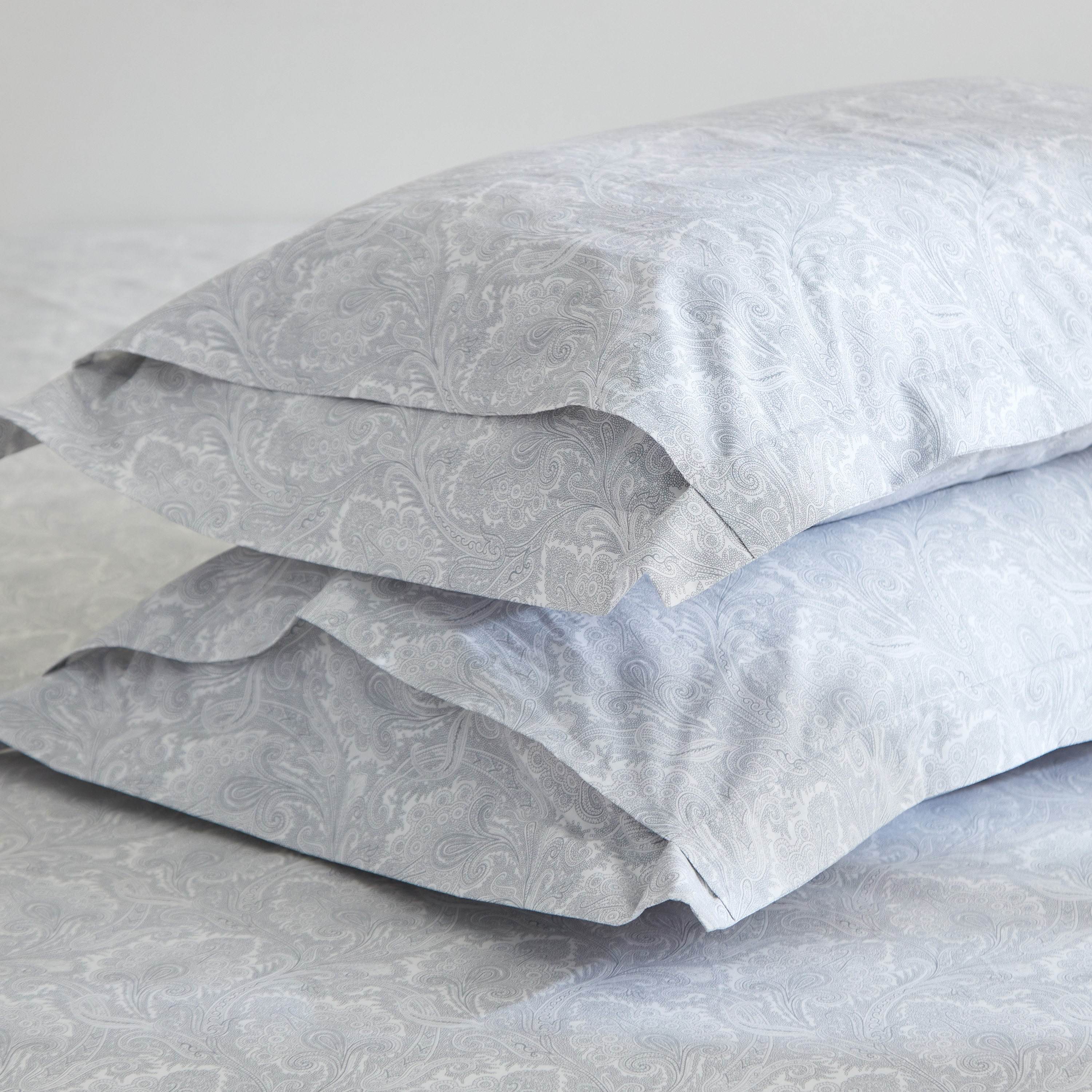 طقم غطاء وسادة بطبعات بيزلي قطعتين من فالور - 50x75+5 سم-hbxhomeware-hbxbedroom-image-4