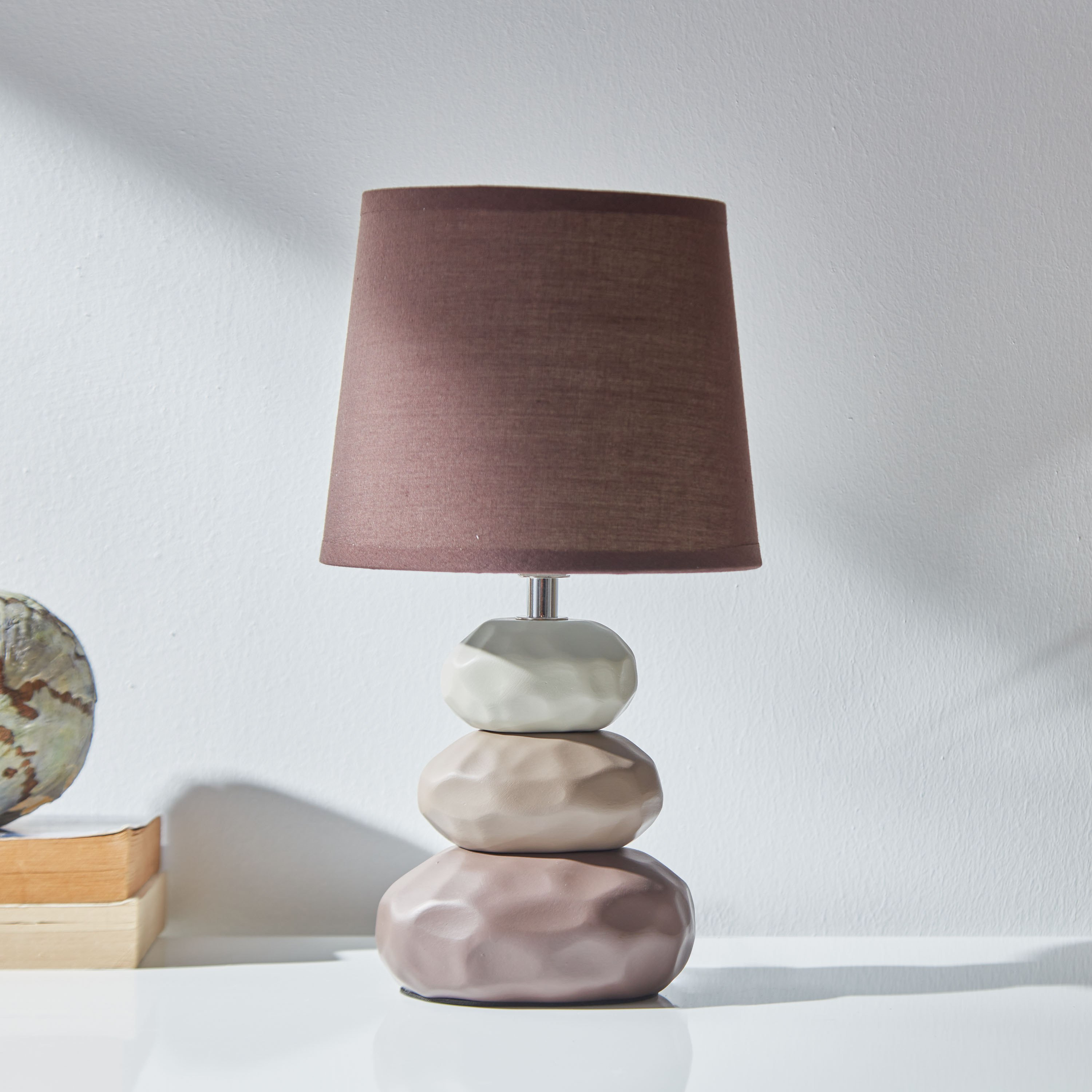 مصباح طاولة سيراميك من فلورين - 30.2x16.5 سم-hbxlivingroom-lighting-tablelamps-image-1