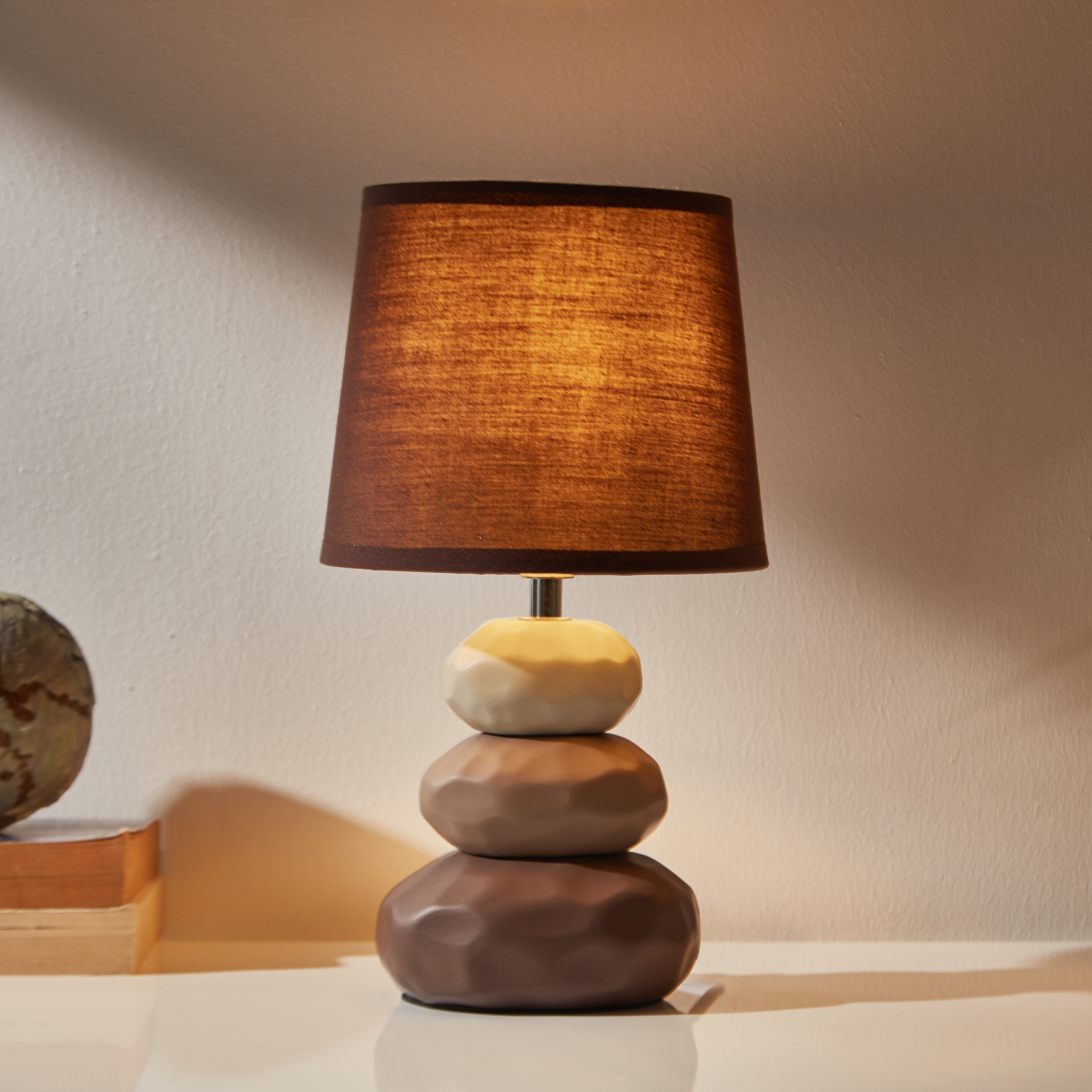 مصباح طاولة سيراميك من فلورين - 30.2x16.5 سم-hbxlivingroom-lighting-tablelamps-image-2