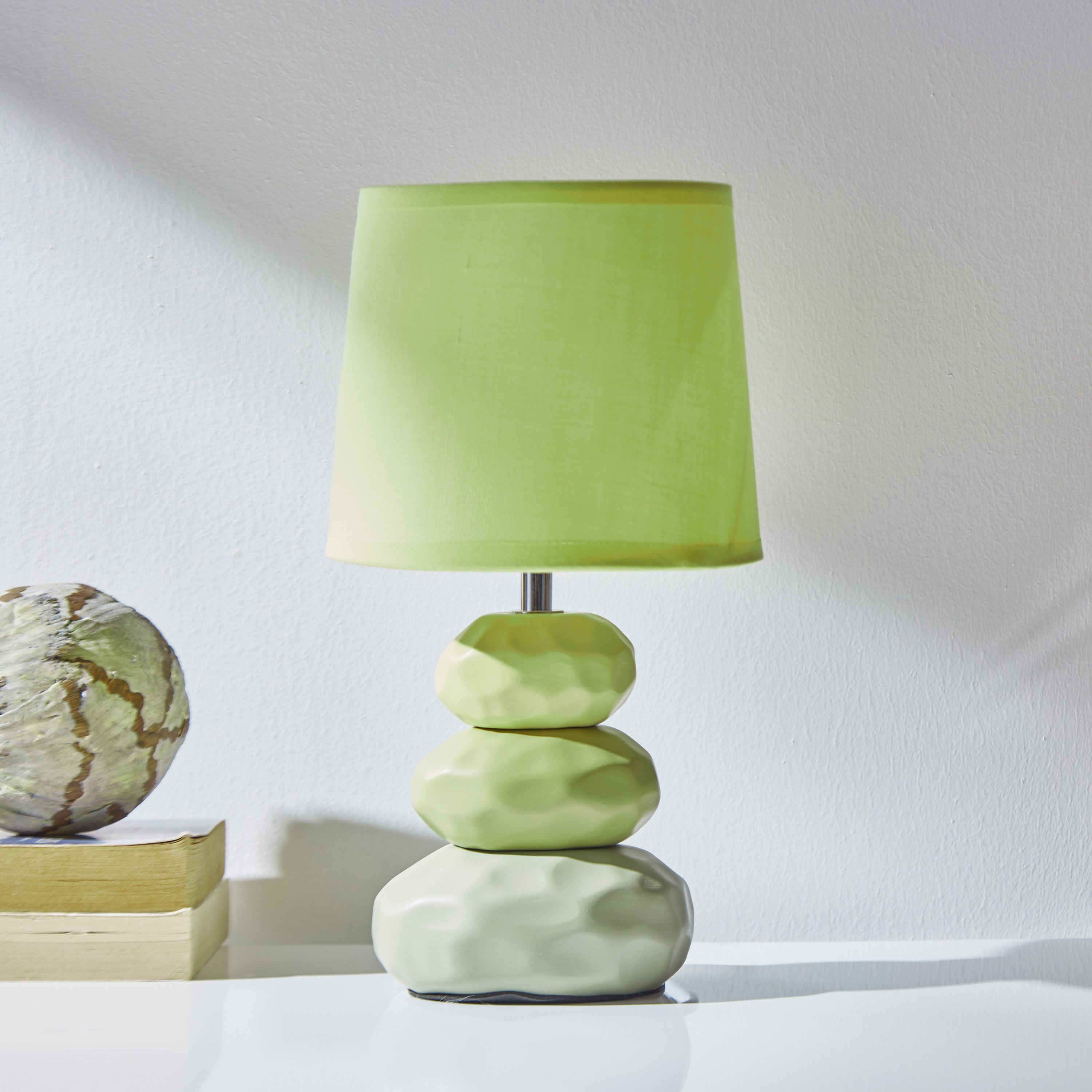 مصباح طاولة سيراميك من فيلورين - 16.5x30.2 سم-hbxlivingroom-lighting-tablelamps-image-1
