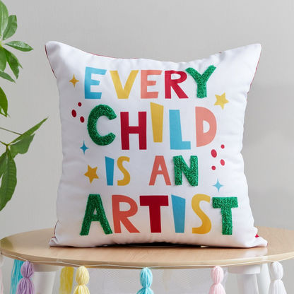 Rachel Every Child Is An Artist Cushion Cover - 40x40 cms