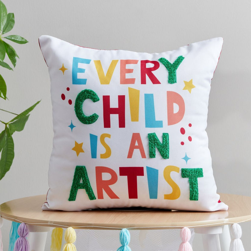 Rachel Every Child Is An Artist Cushion Cover - 40x40 cm-Cushion Covers-image-0
