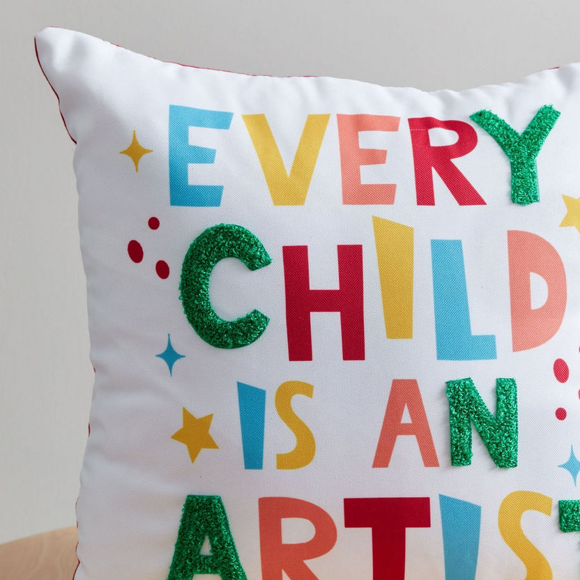 Rachel Every Child Is An Artist Cushion Cover - 40x40 cm-Cushion Covers-image-1